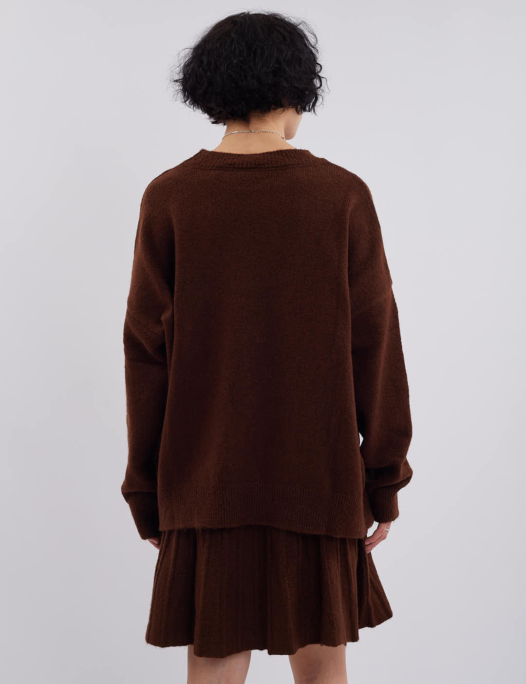 Картинка Костюм темно-коричневий