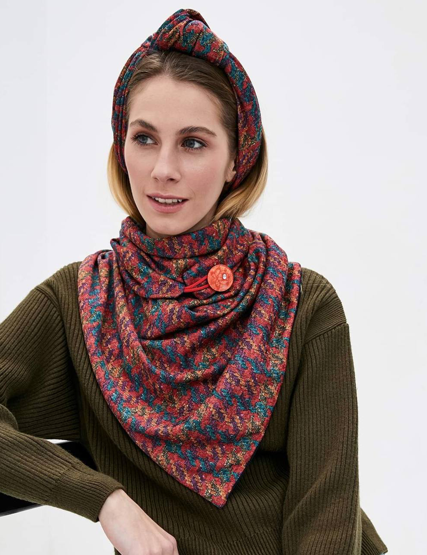 Картинка Шарф червоний