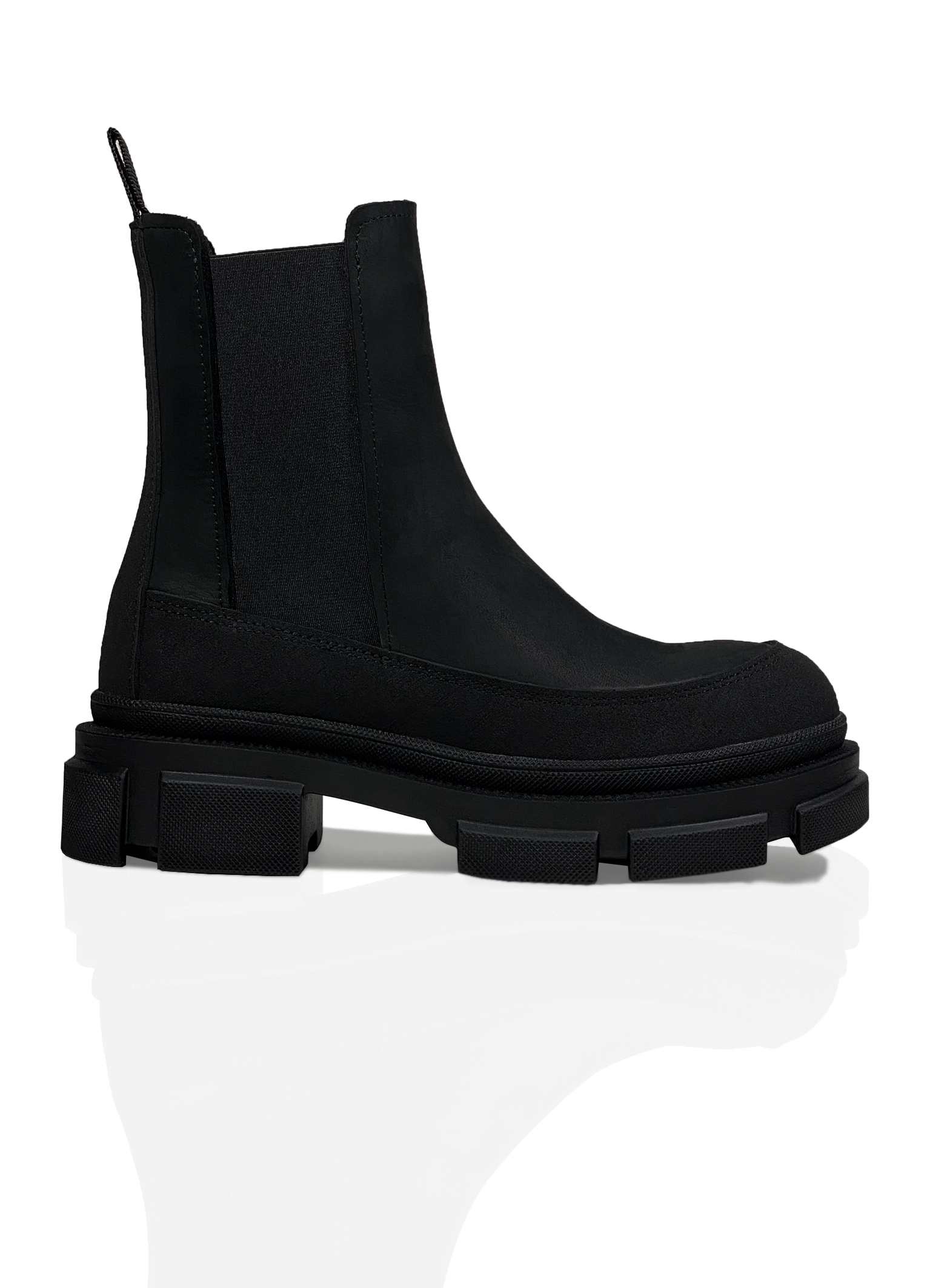 Картинка Черевики чорні шкіряні