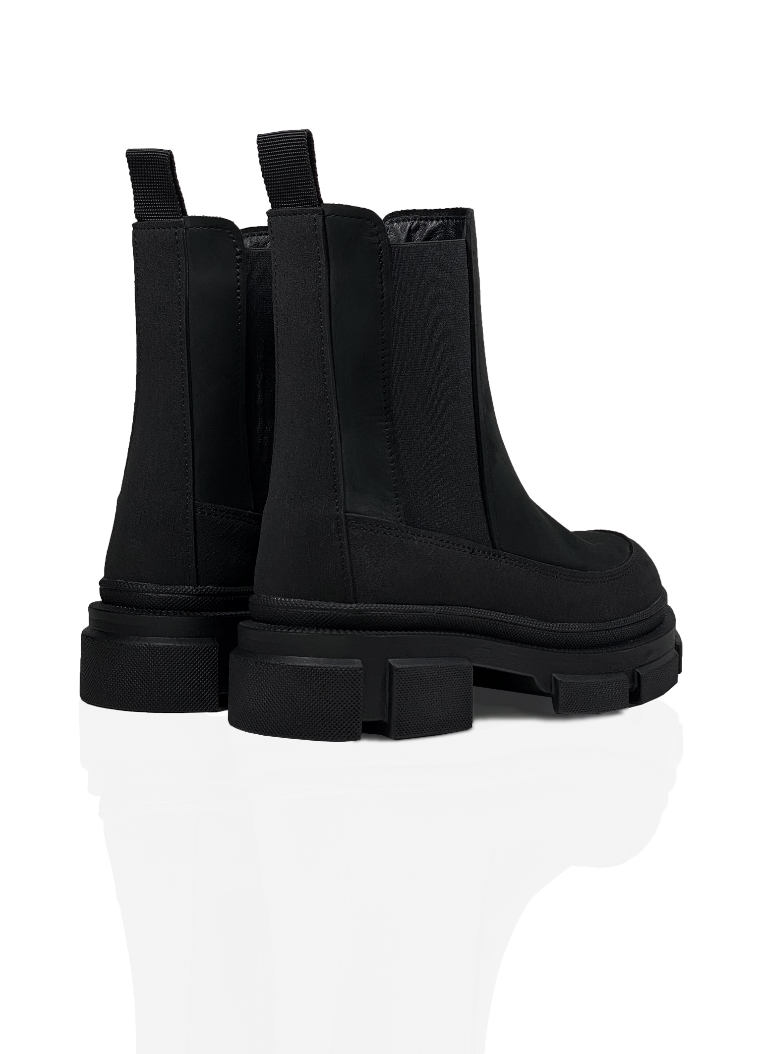 Картинка Черевики чорні шкіряні