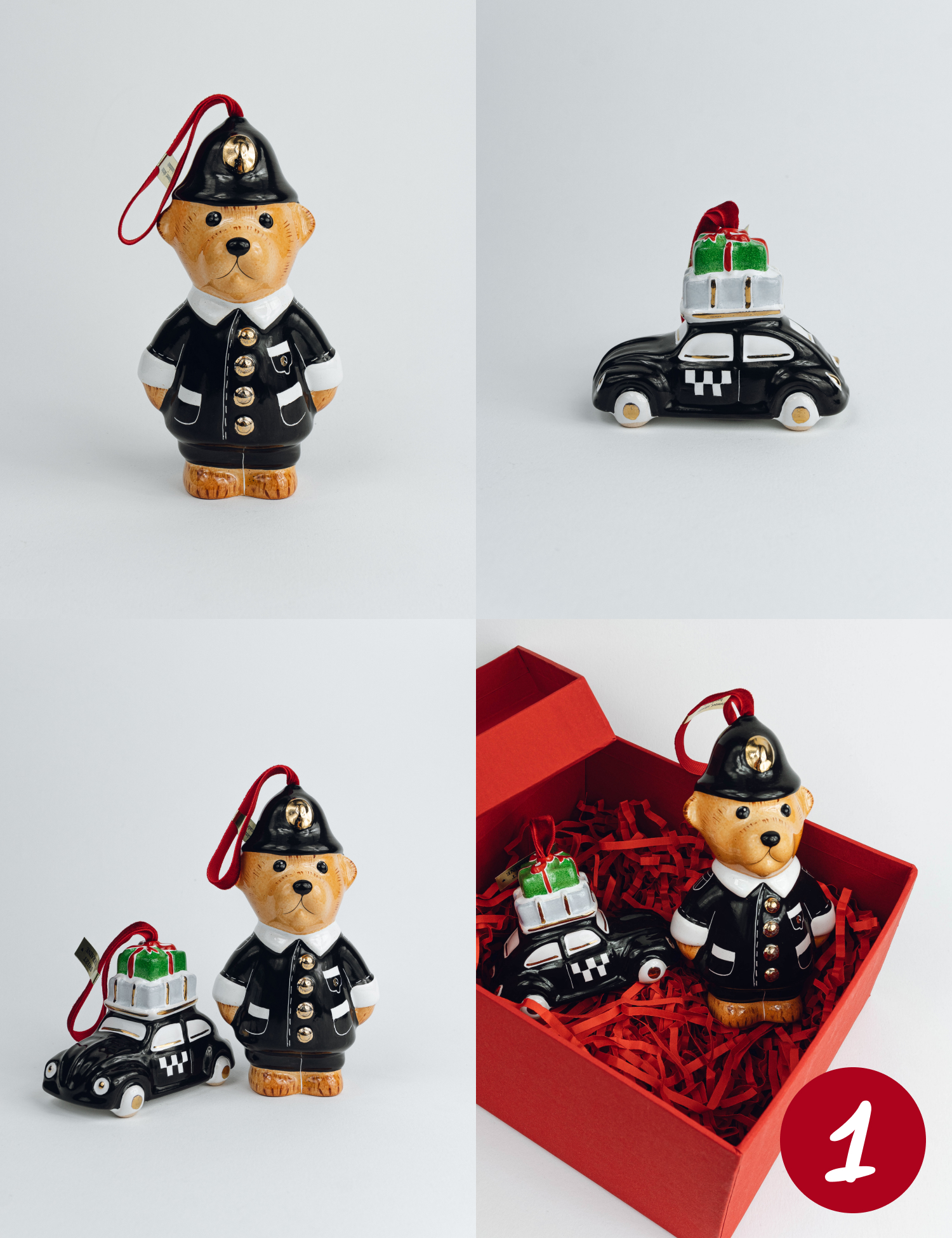 Картинка Набір новорічних іграшок - 2 шт