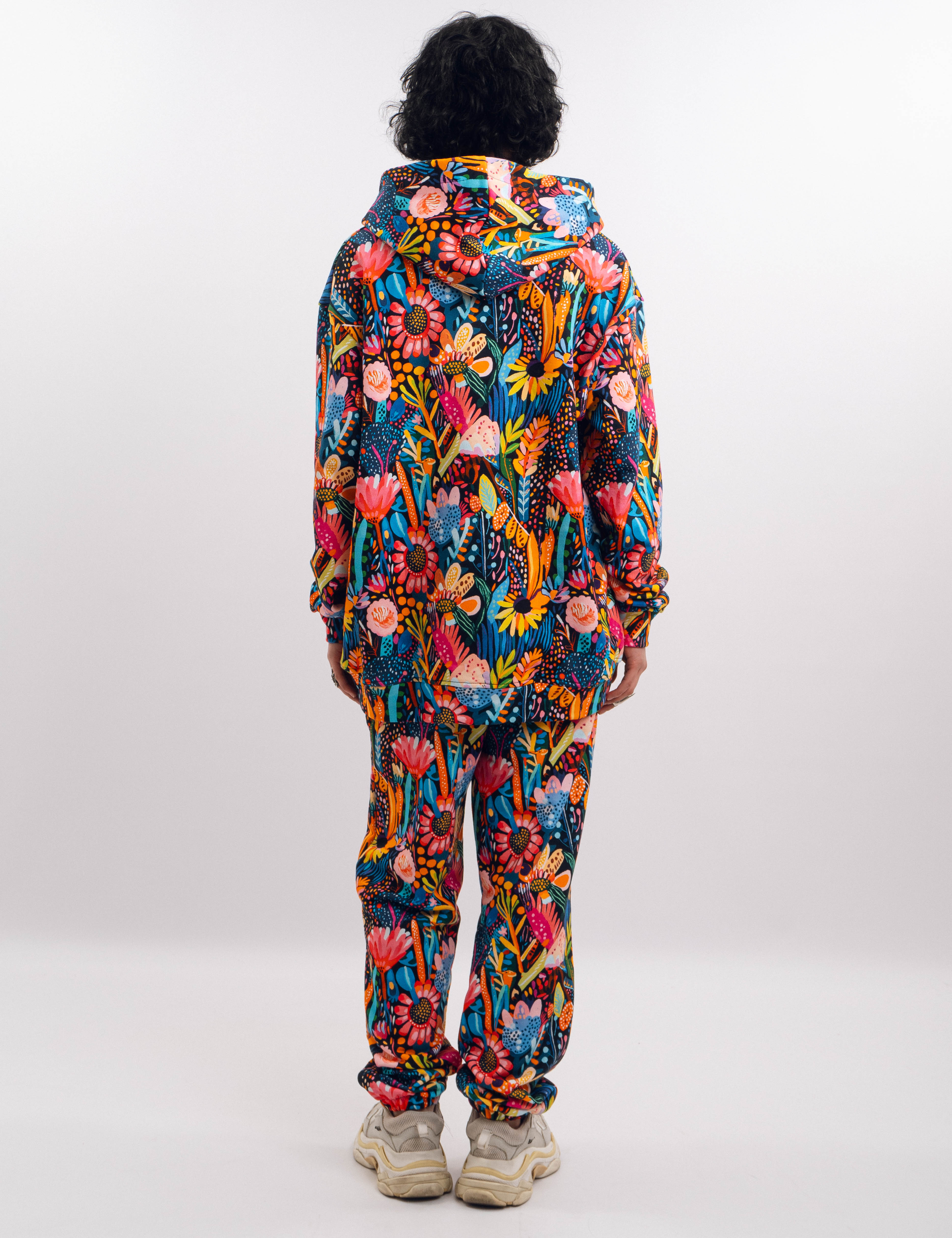 Картинка Костюм синій з принтом