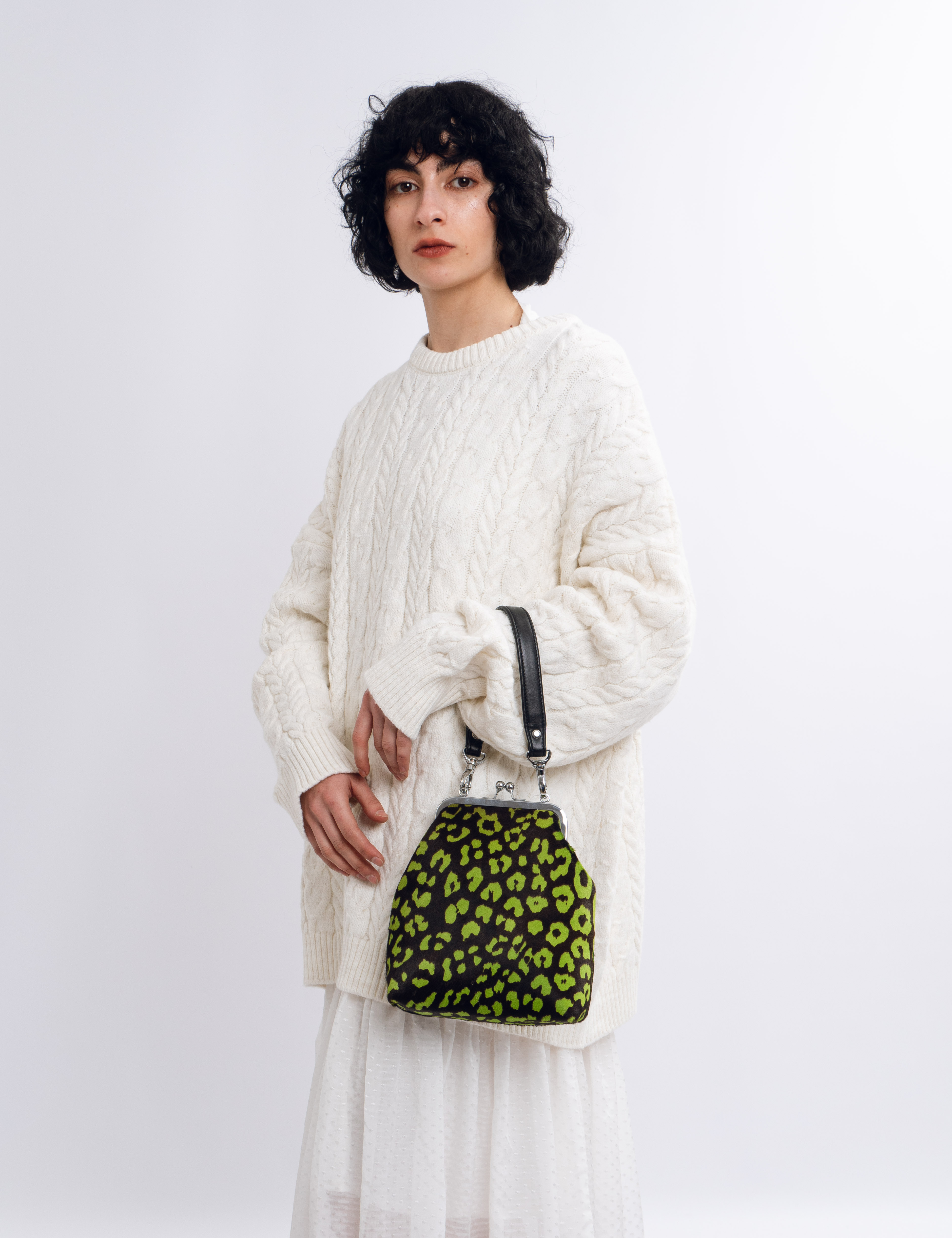 Картинка Сумка чорно-зелена