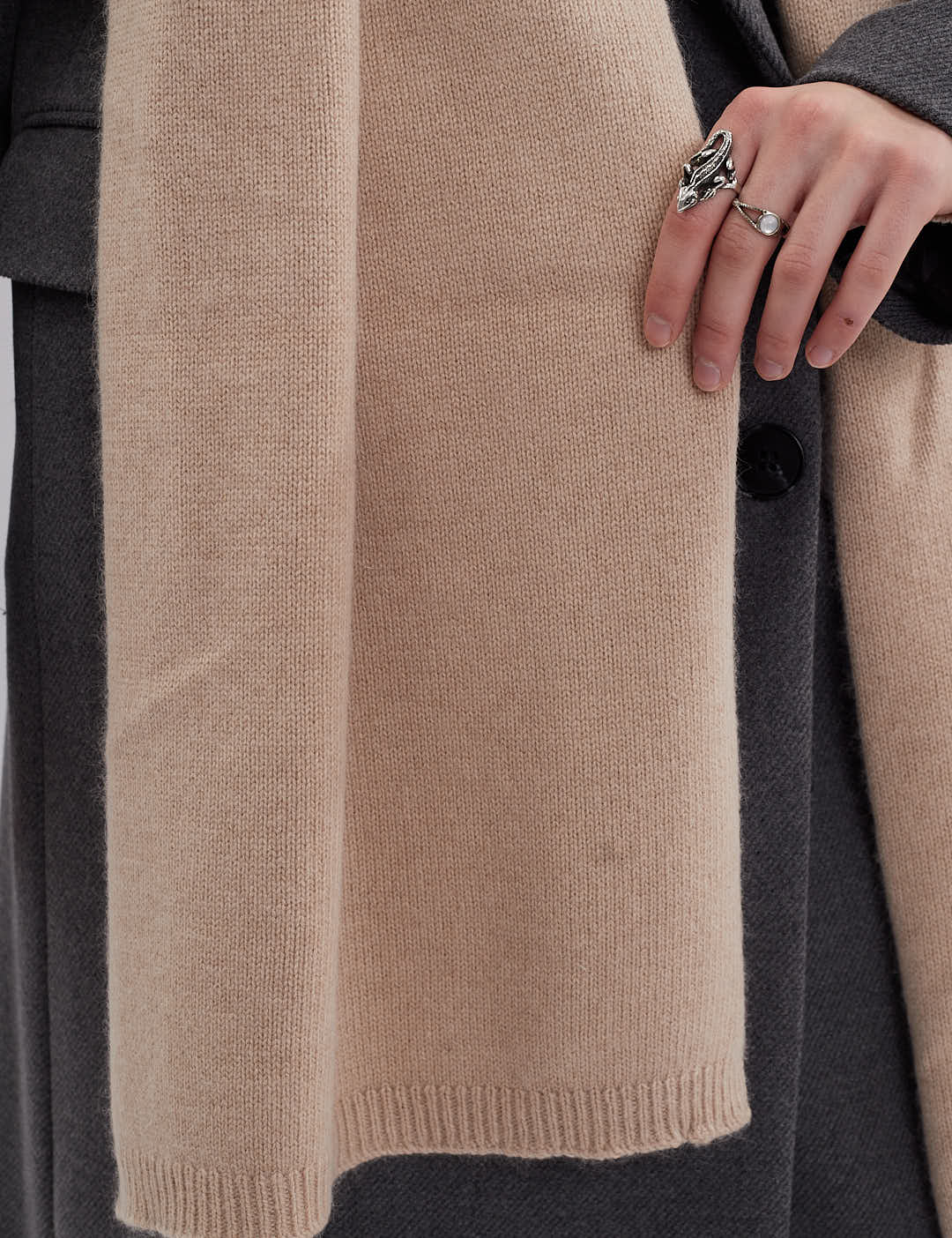 Картинка Шарф світло-корчневий