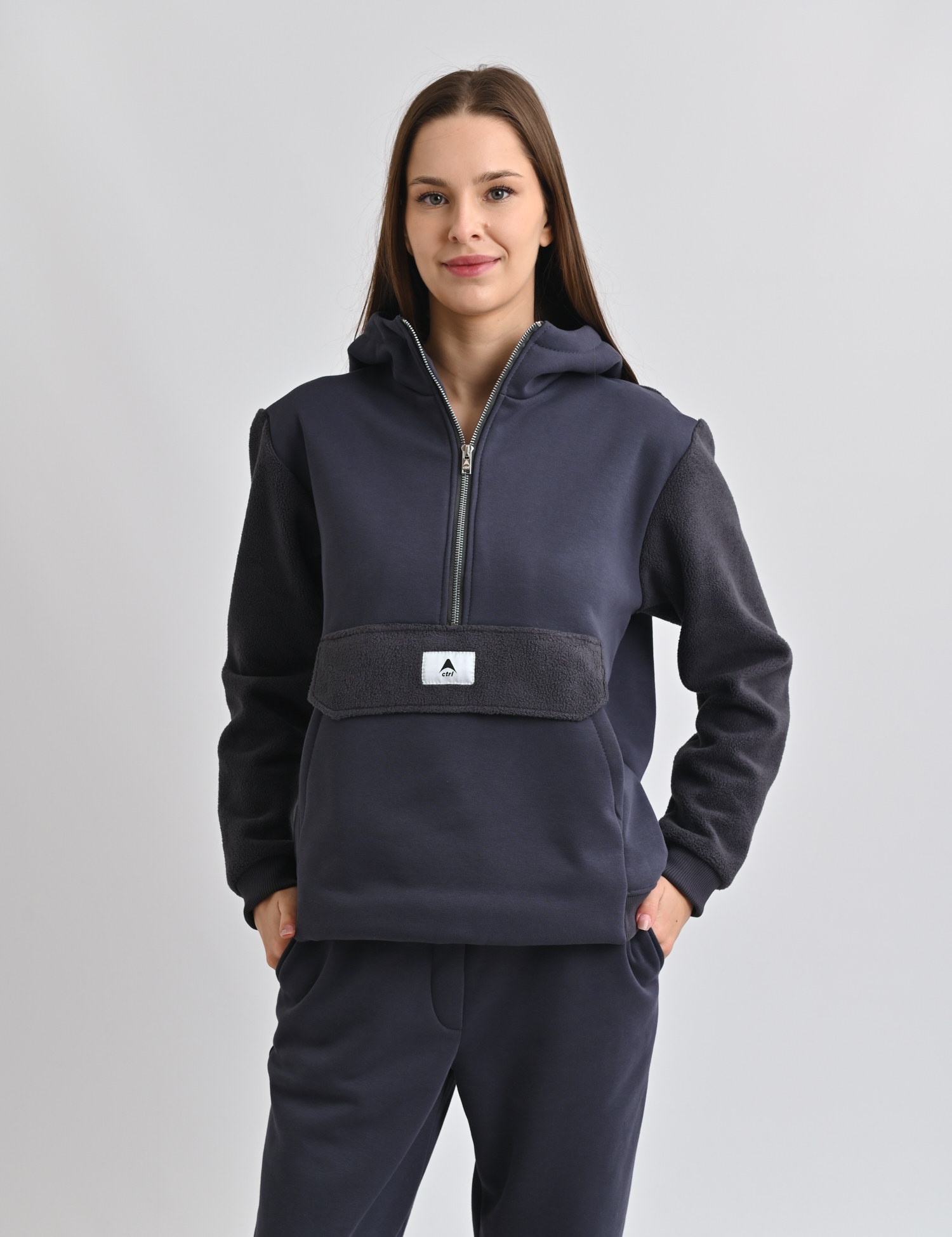 Картинка Худі темно-сіре