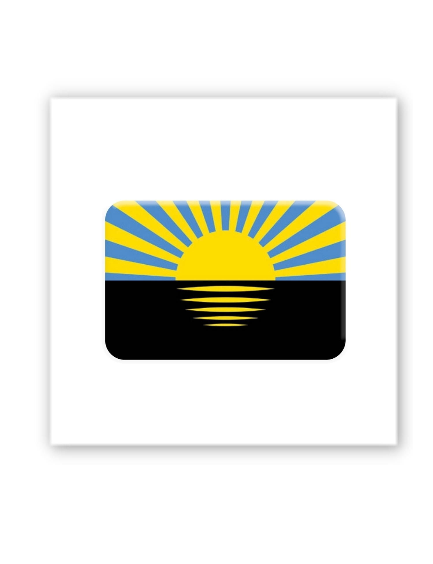 Картинка Об'ємна наліпка "Light victory"