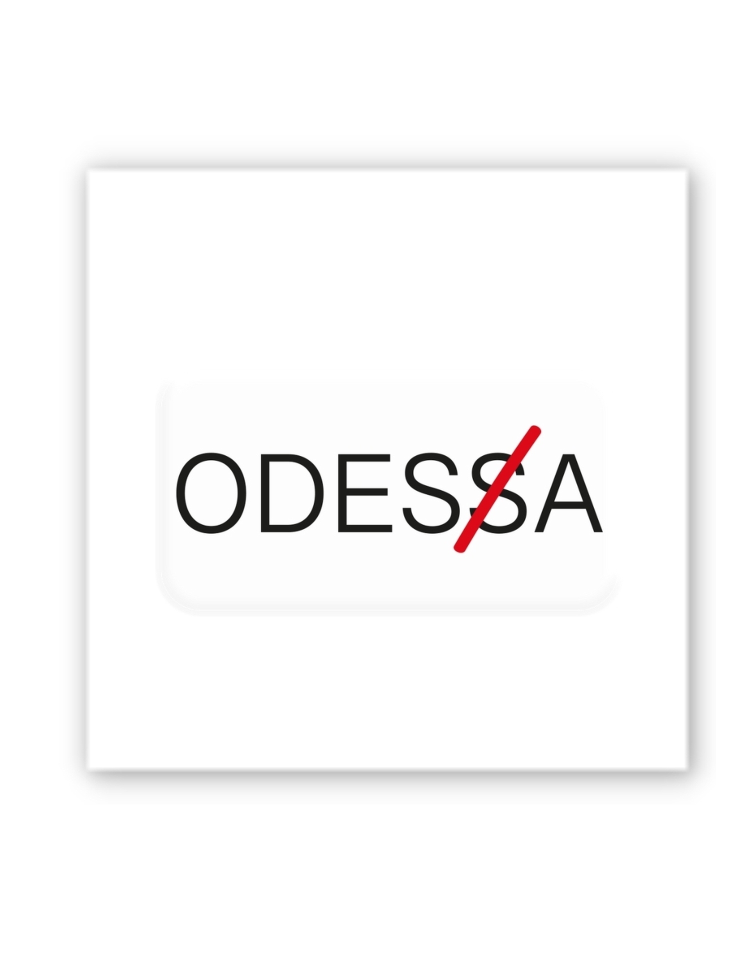 Картинка Об'ємна наліпка ODESA
