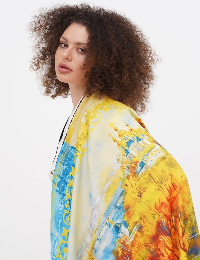 Картинка Хустка "Київські мотиви. Чотири сезони"