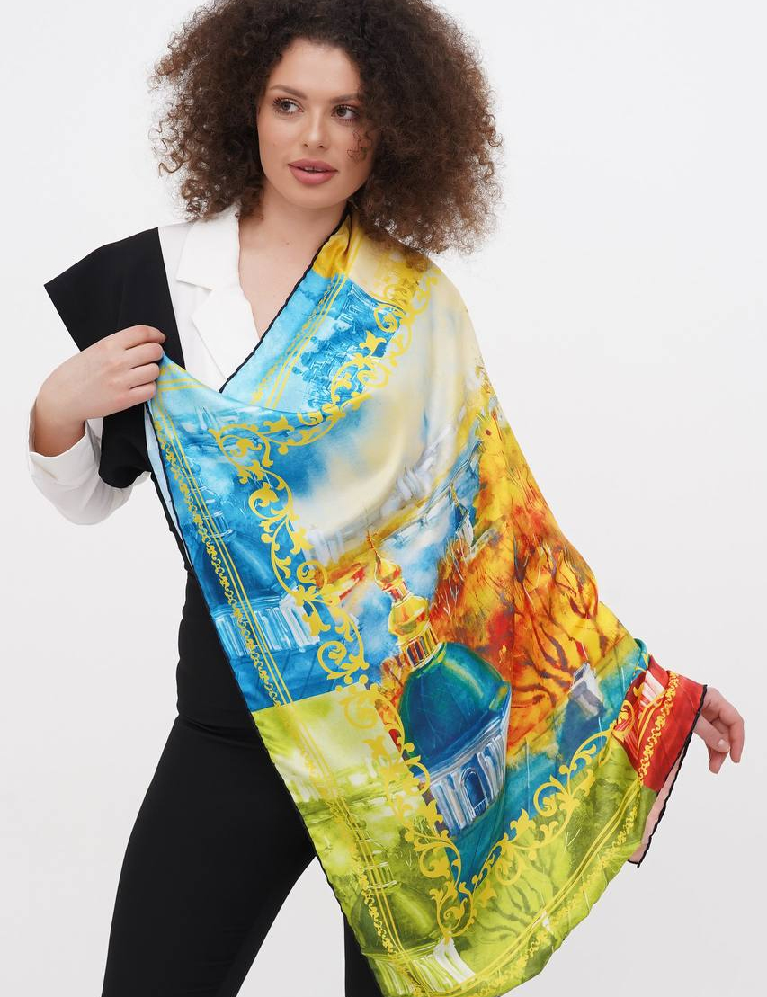 Картинка Хустка "Київські мотиви. Чотири сезони"