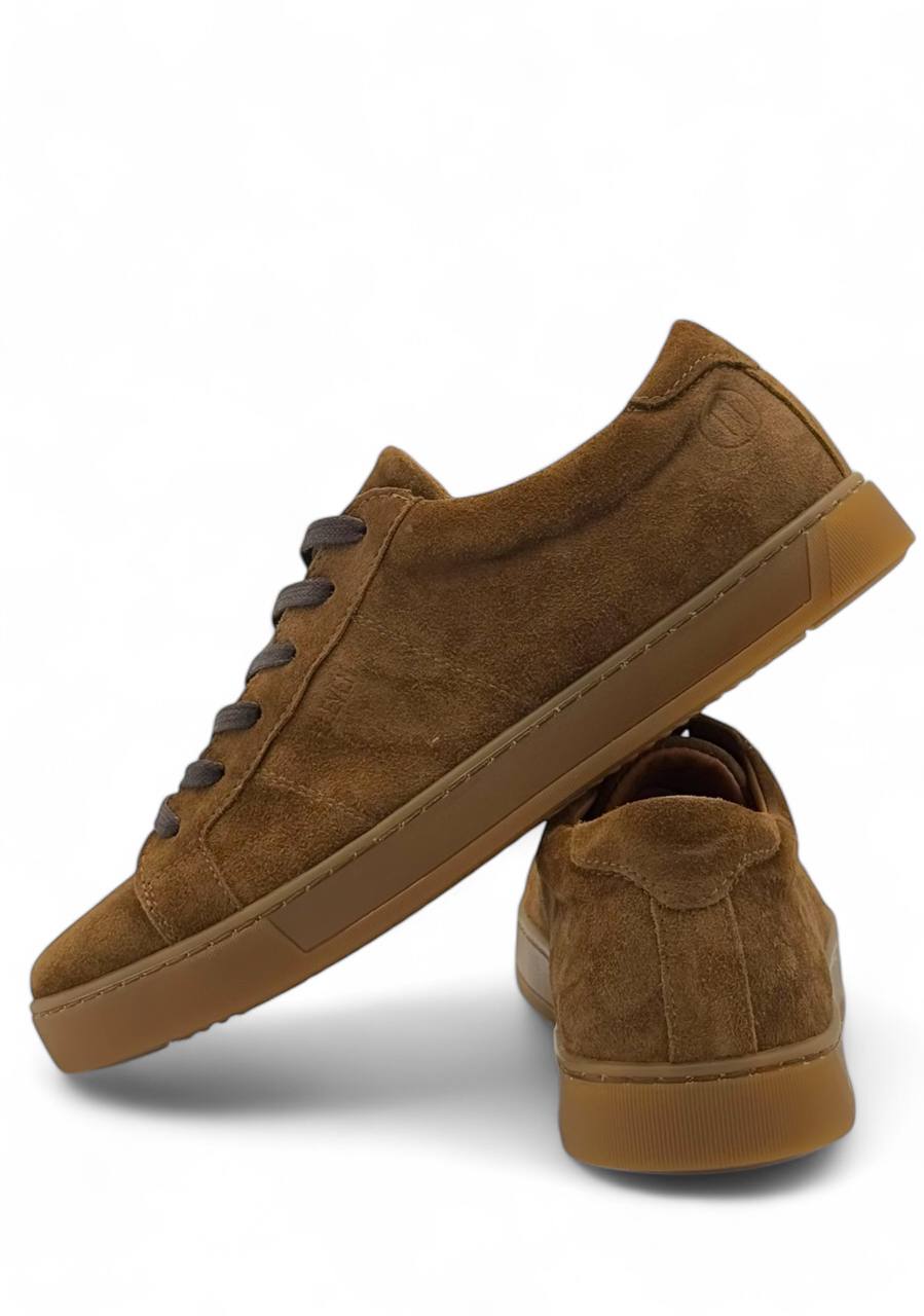 Картинка Кеди світло-коричневі шкіряні 