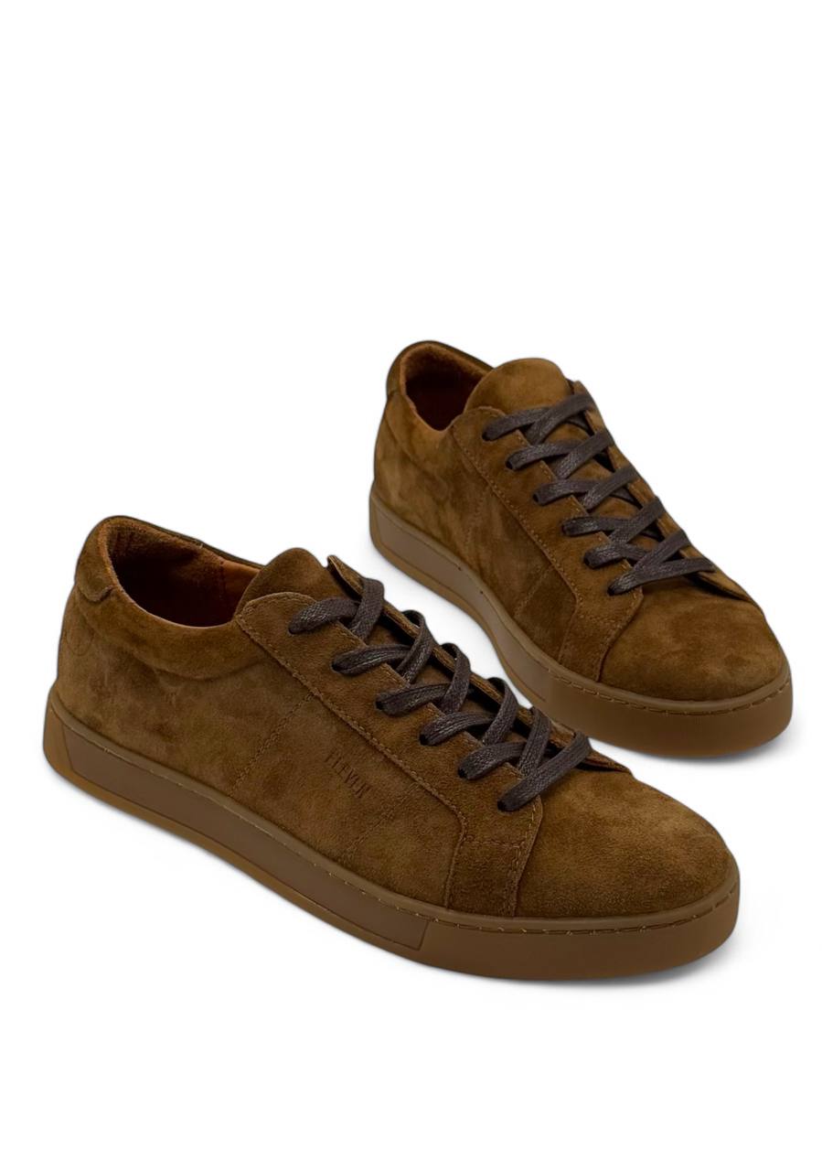 Картинка Кеди світло-коричневі шкіряні 