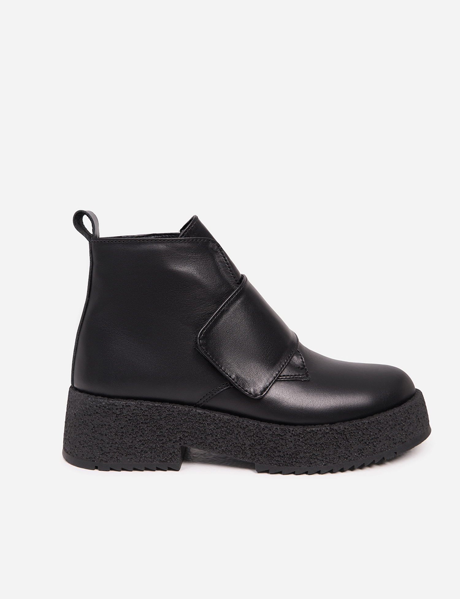 Картинка Черевики чорні шкіряні