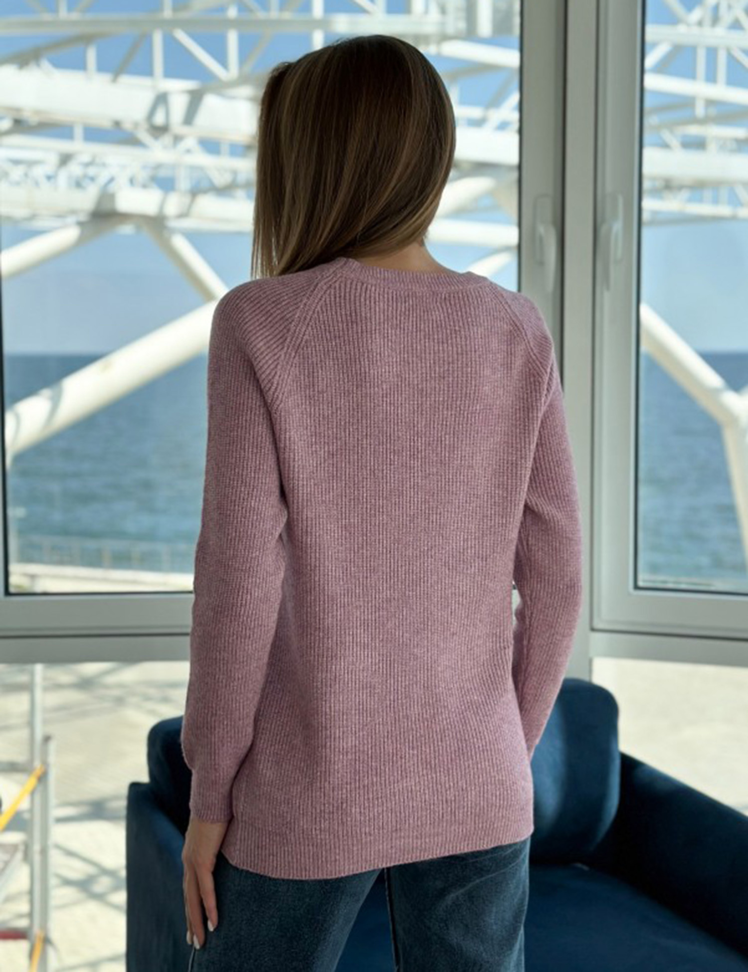 Картинка Светр фіолетовий