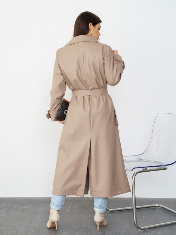 Картинка Тренч бежевий