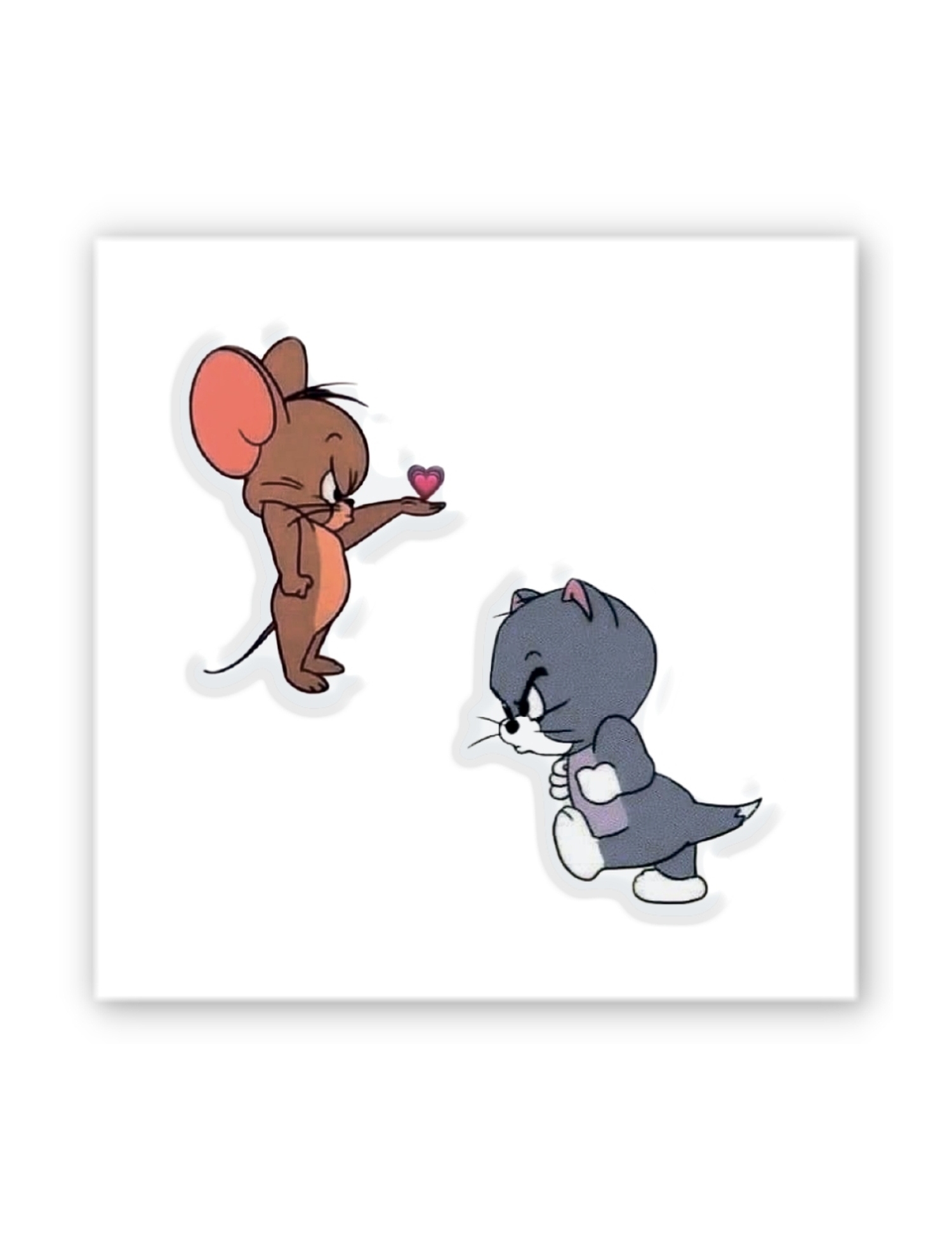 Картинка Об'ємна наліпка Sweet couple