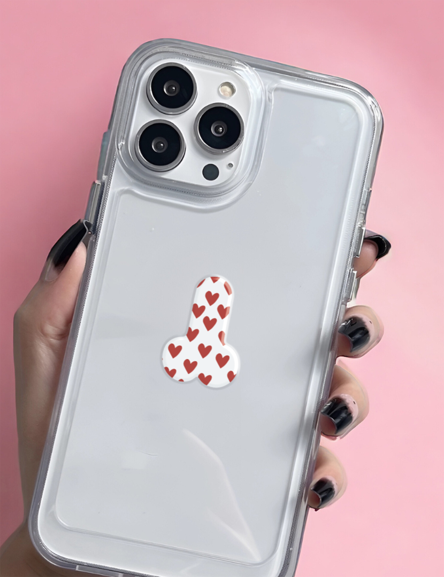 Картинка Об'ємна наліпка "Heart love"
