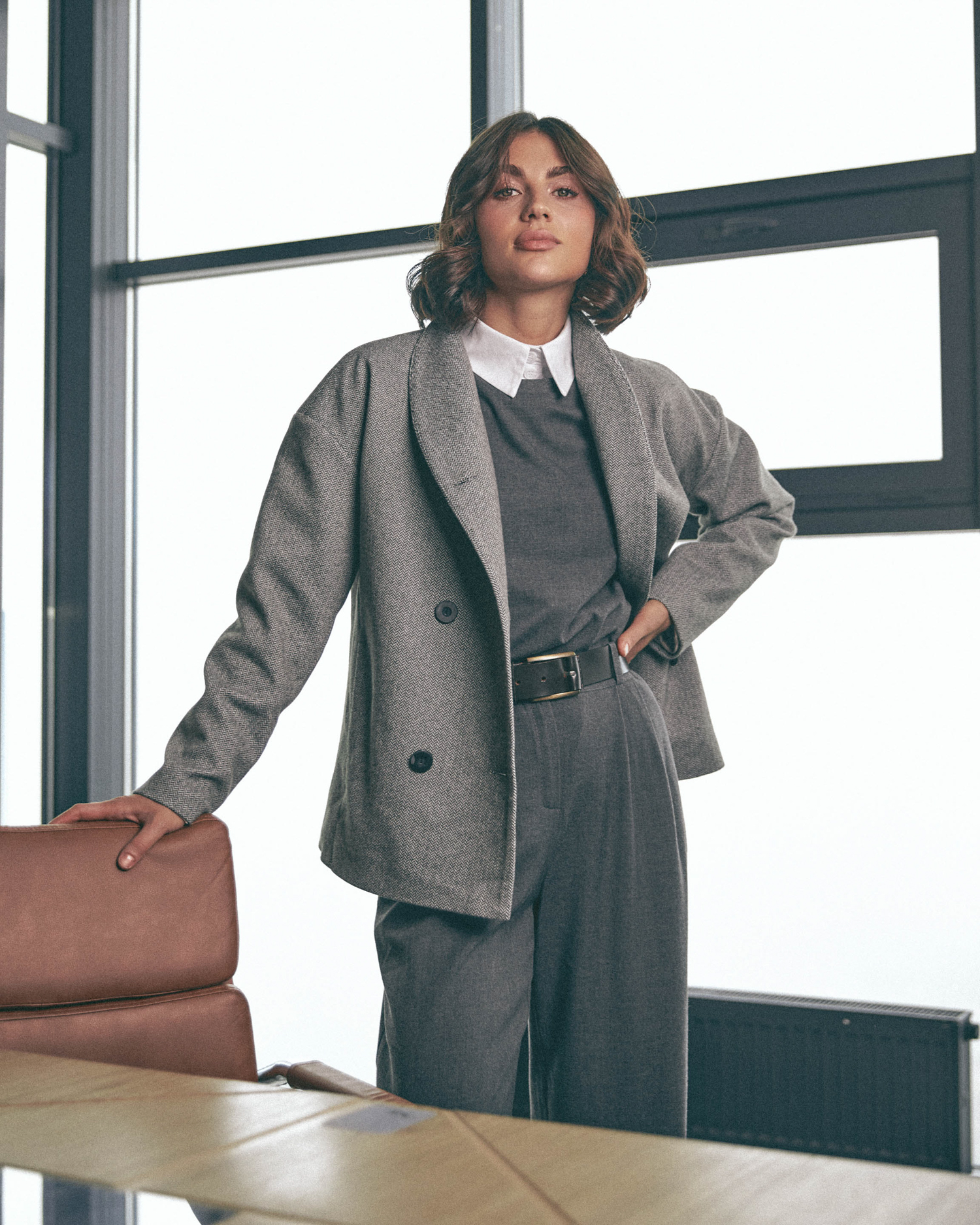 Картинка Пальто сіре