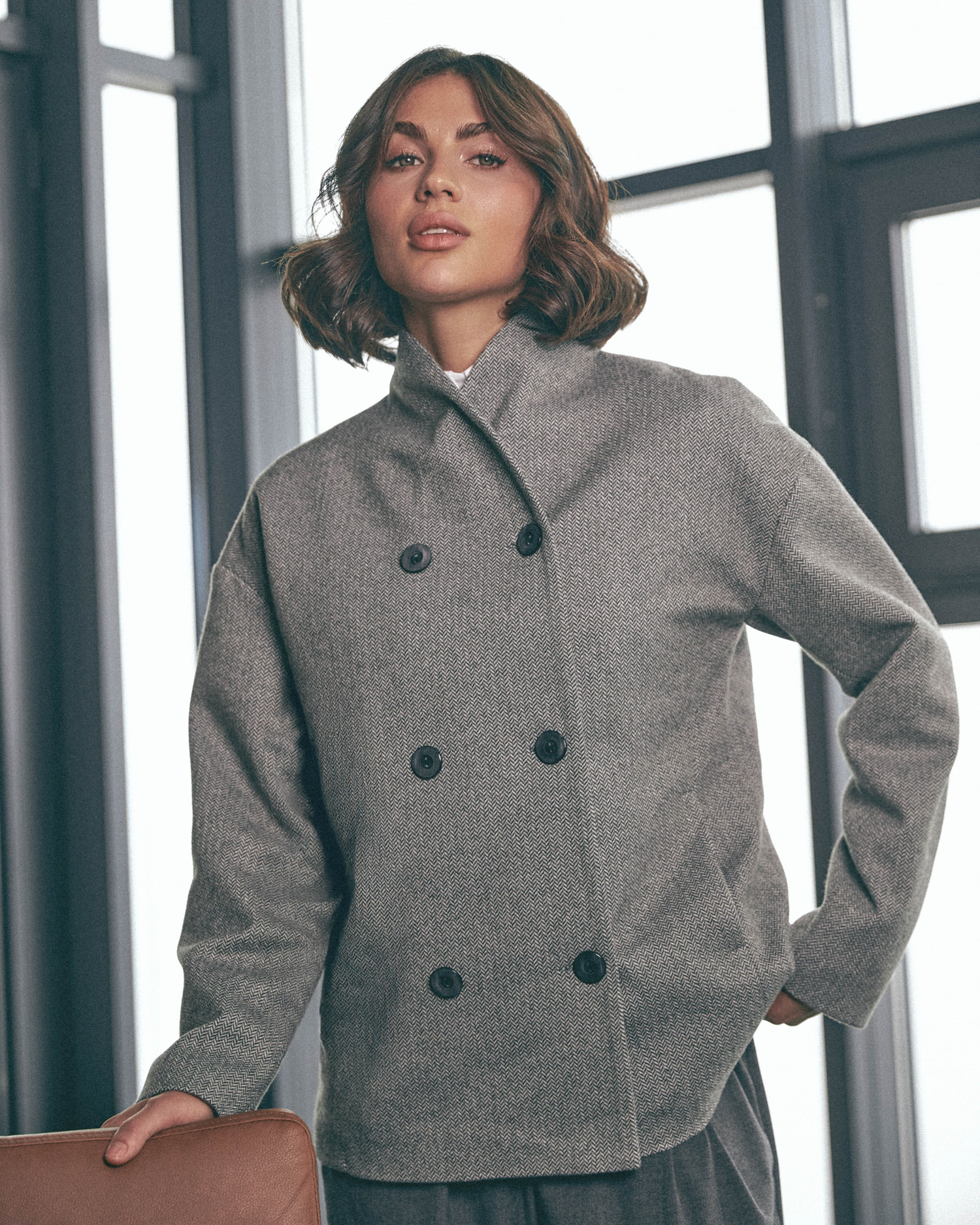 Картинка Пальто сіре