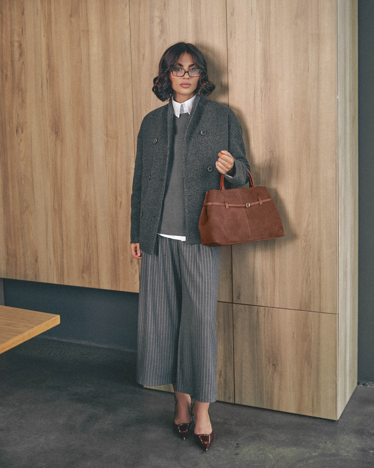 Картинка Пальто темно-сіре