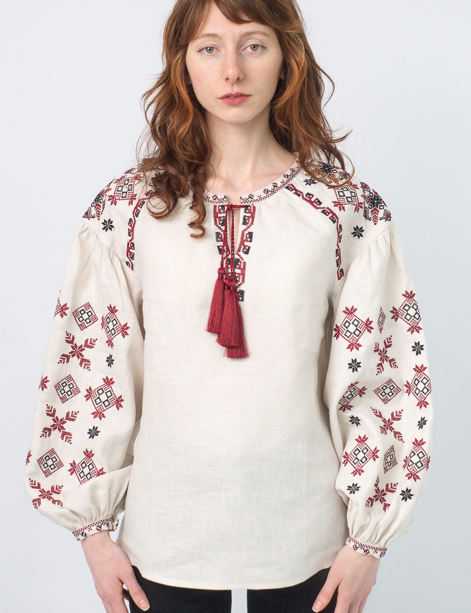 Картинка Вишиванка бежева