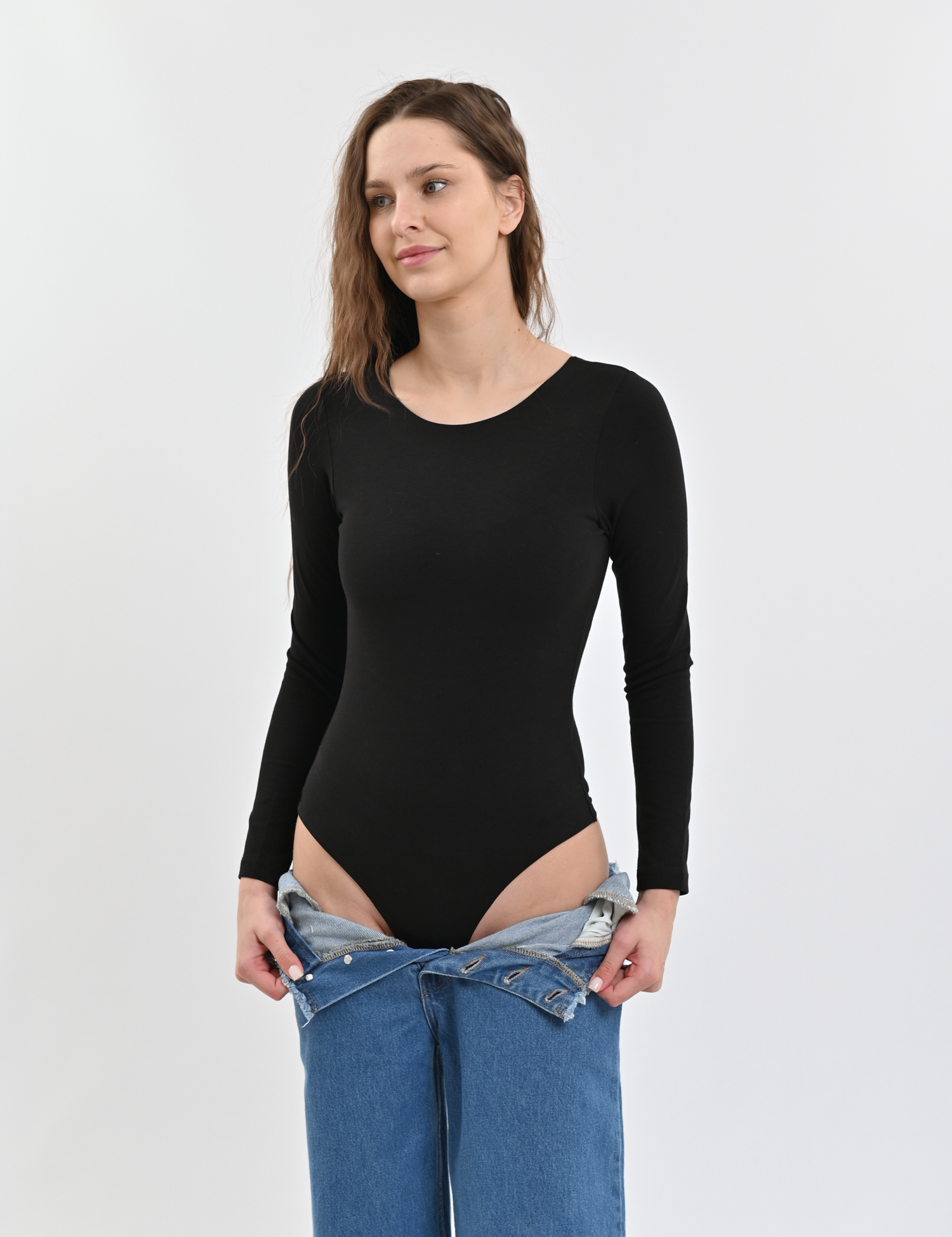 Картинка Лонгслів чорний