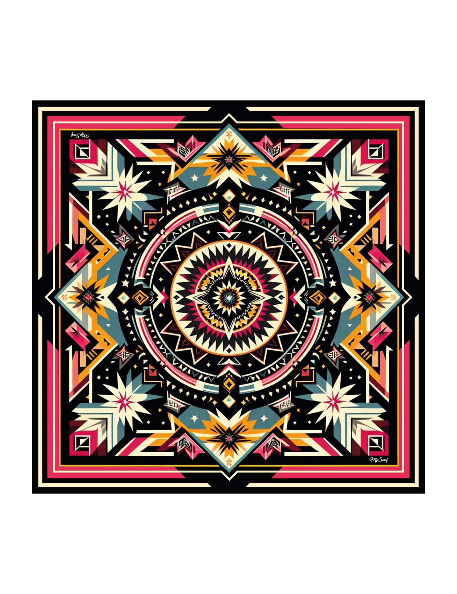 Картинка Хустка "Карпатська зірка" 