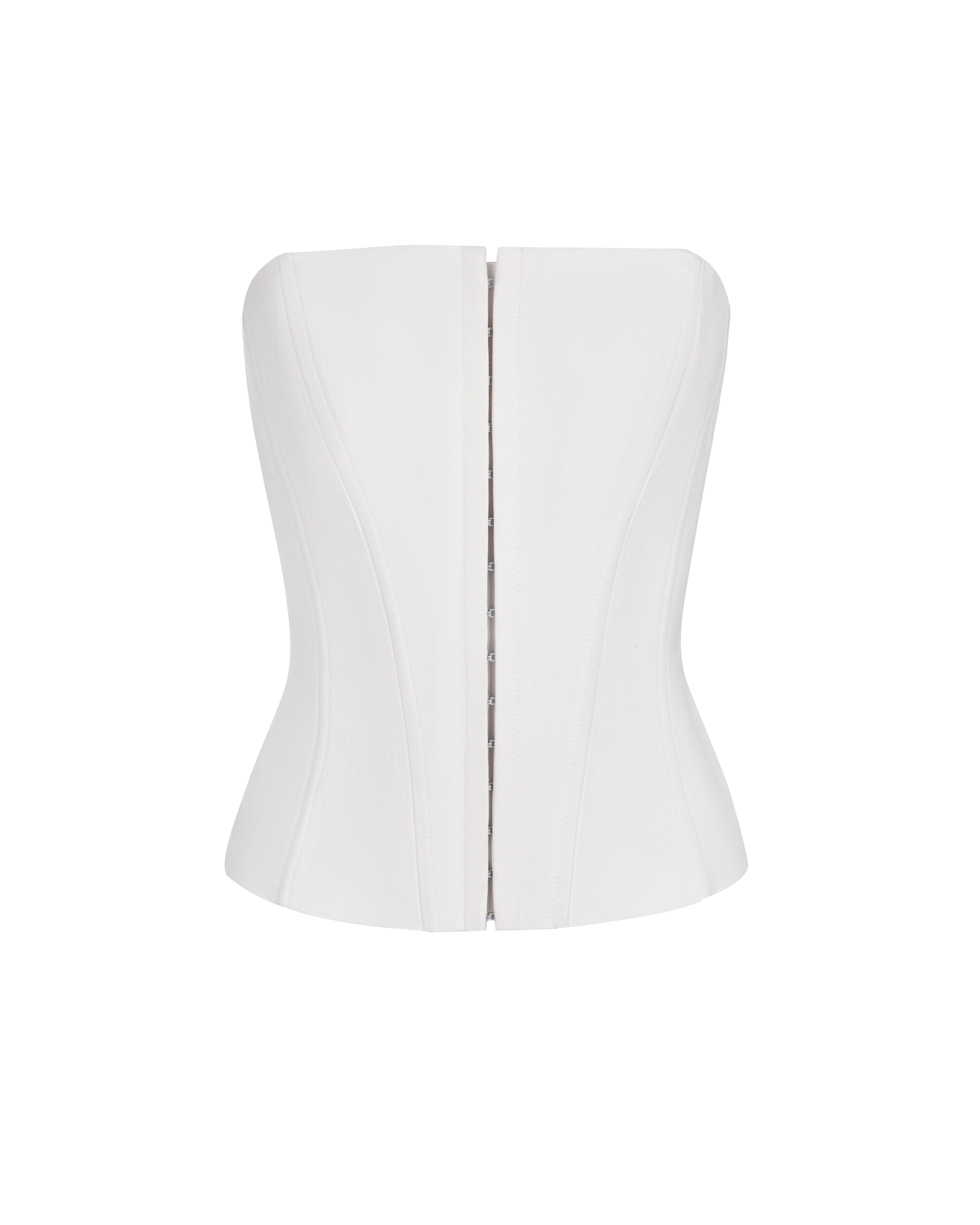 Картинка Корсет білий 