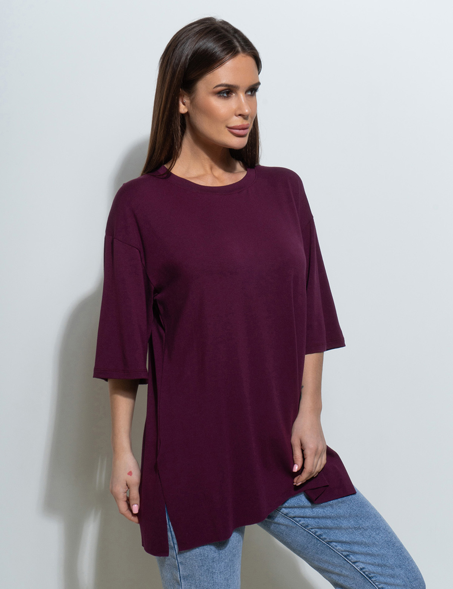 Картинка Футболка фіолетова