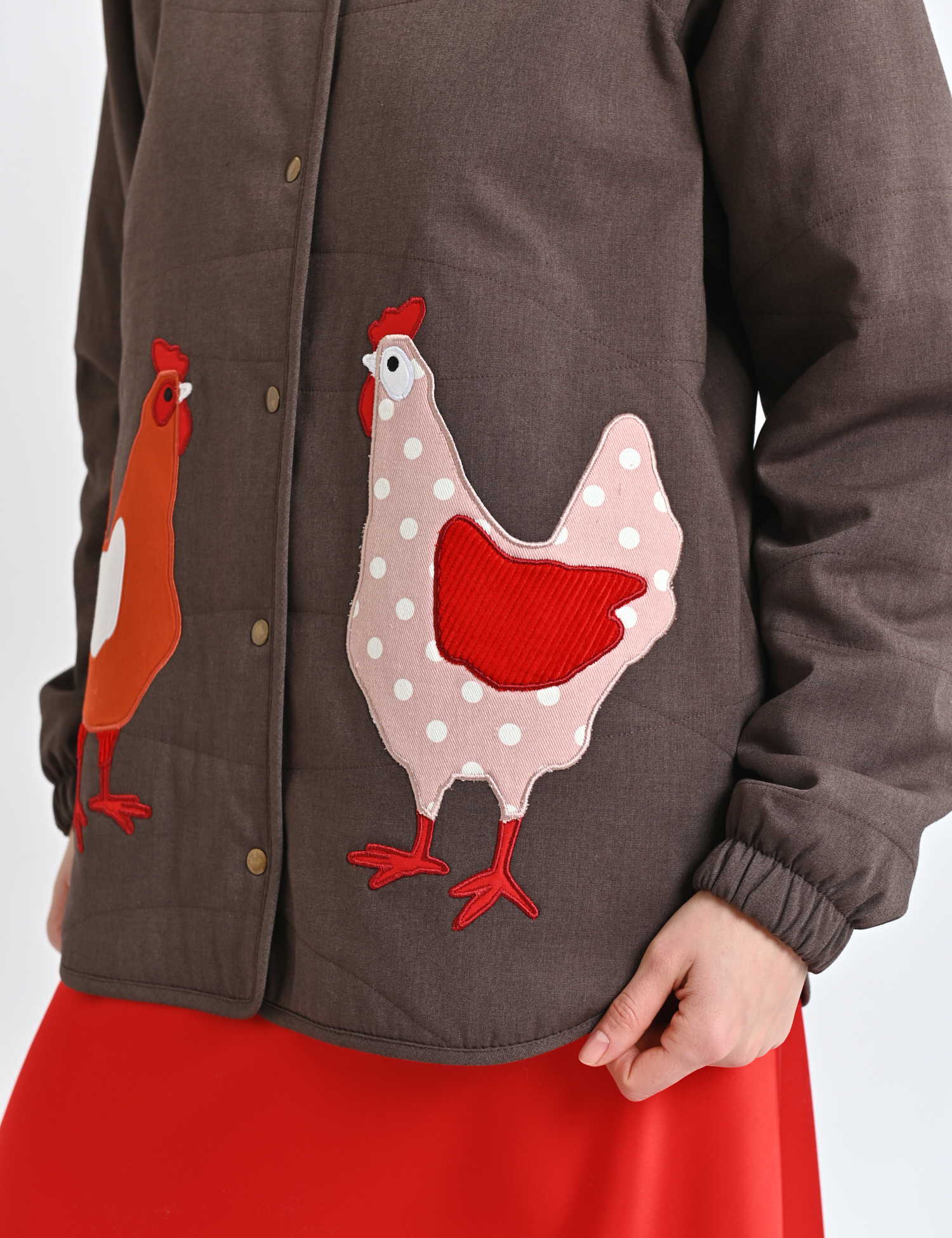 Картинка Жакет "Курочки"