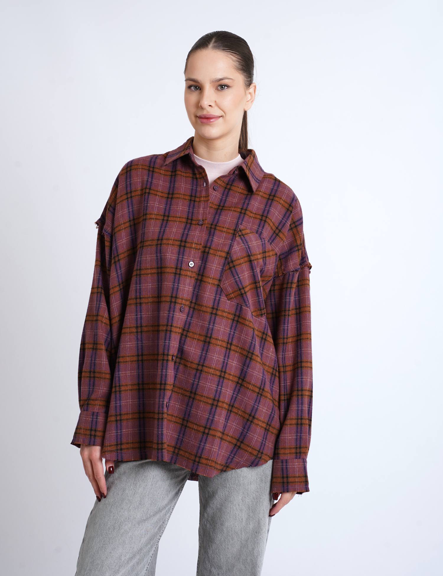 Картинка Сорочка бордова