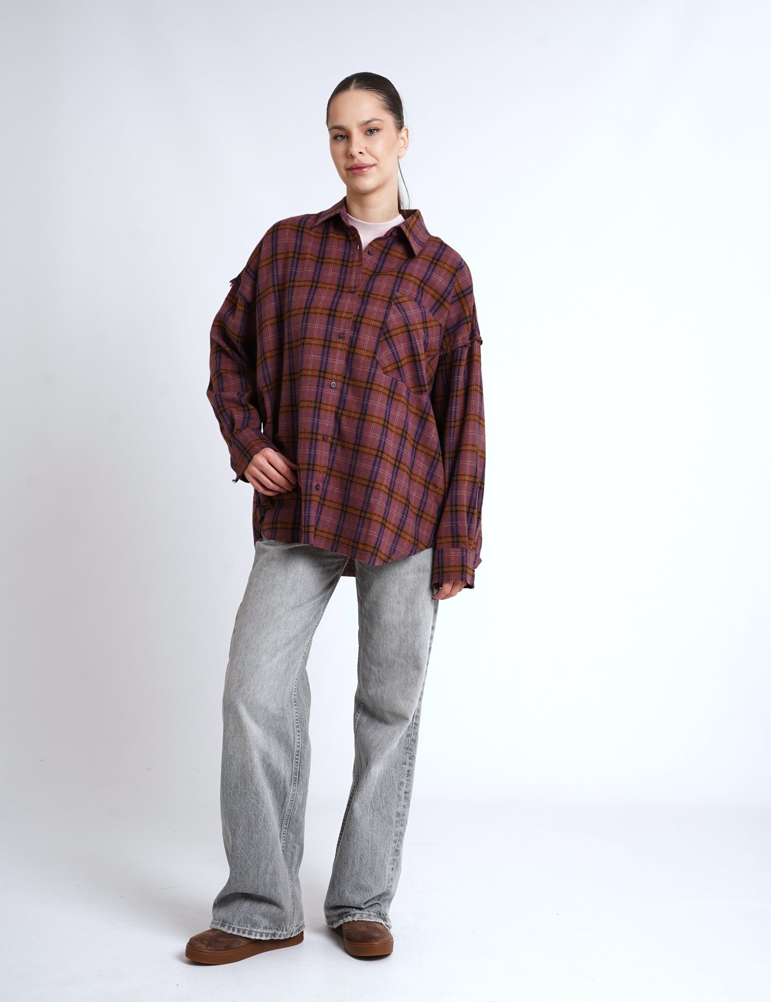 Картинка Сорочка бордова