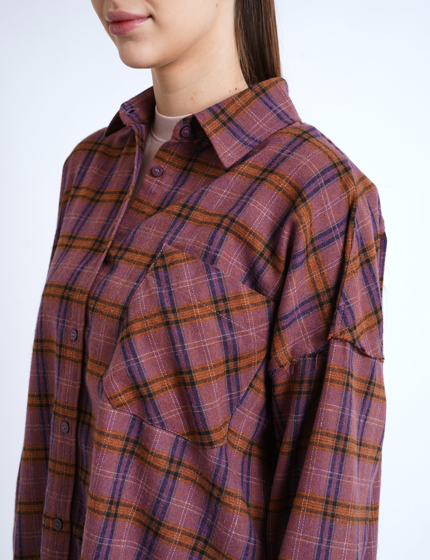 Картинка Сорочка бордова