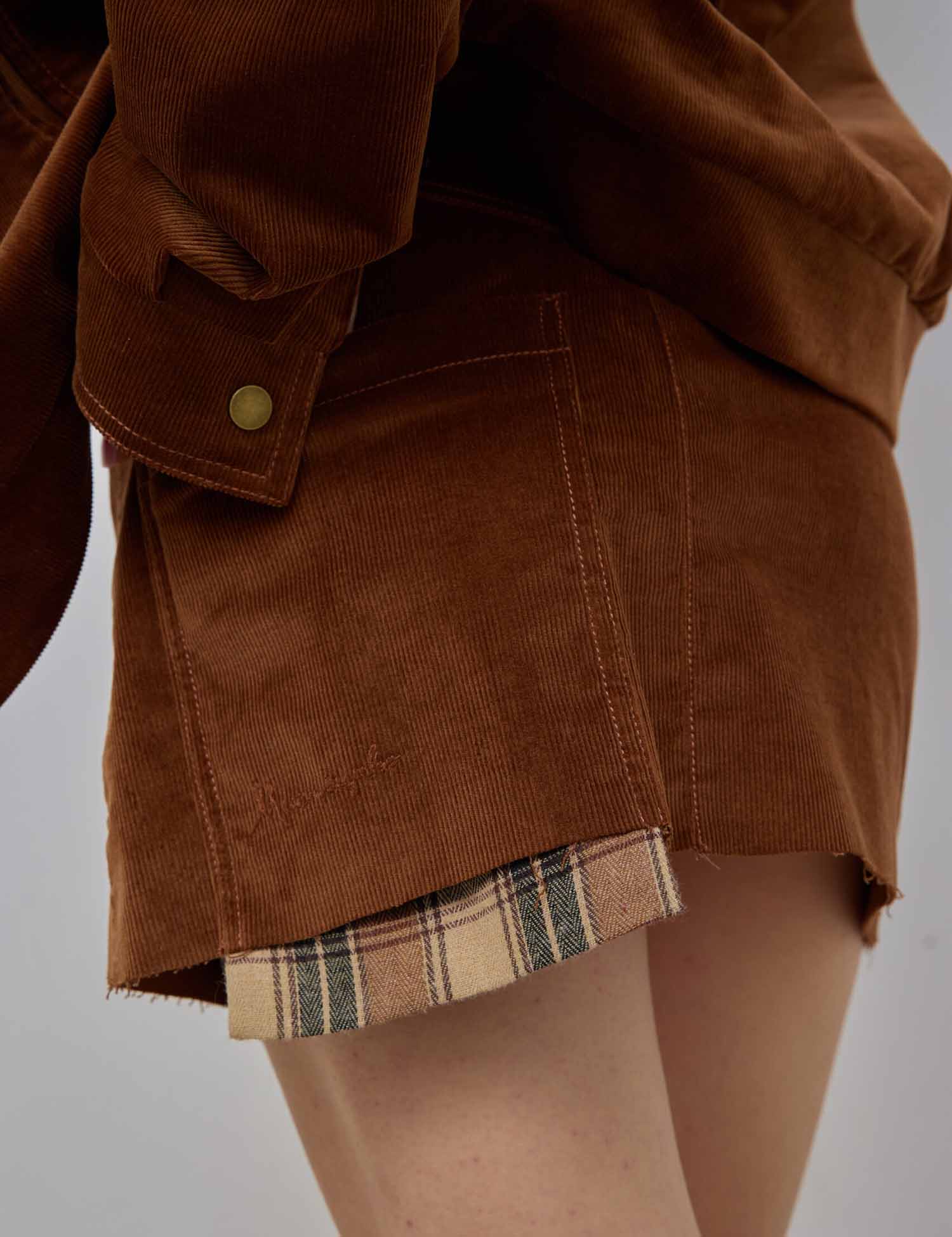 Картинка Спідниця міні помаранчева