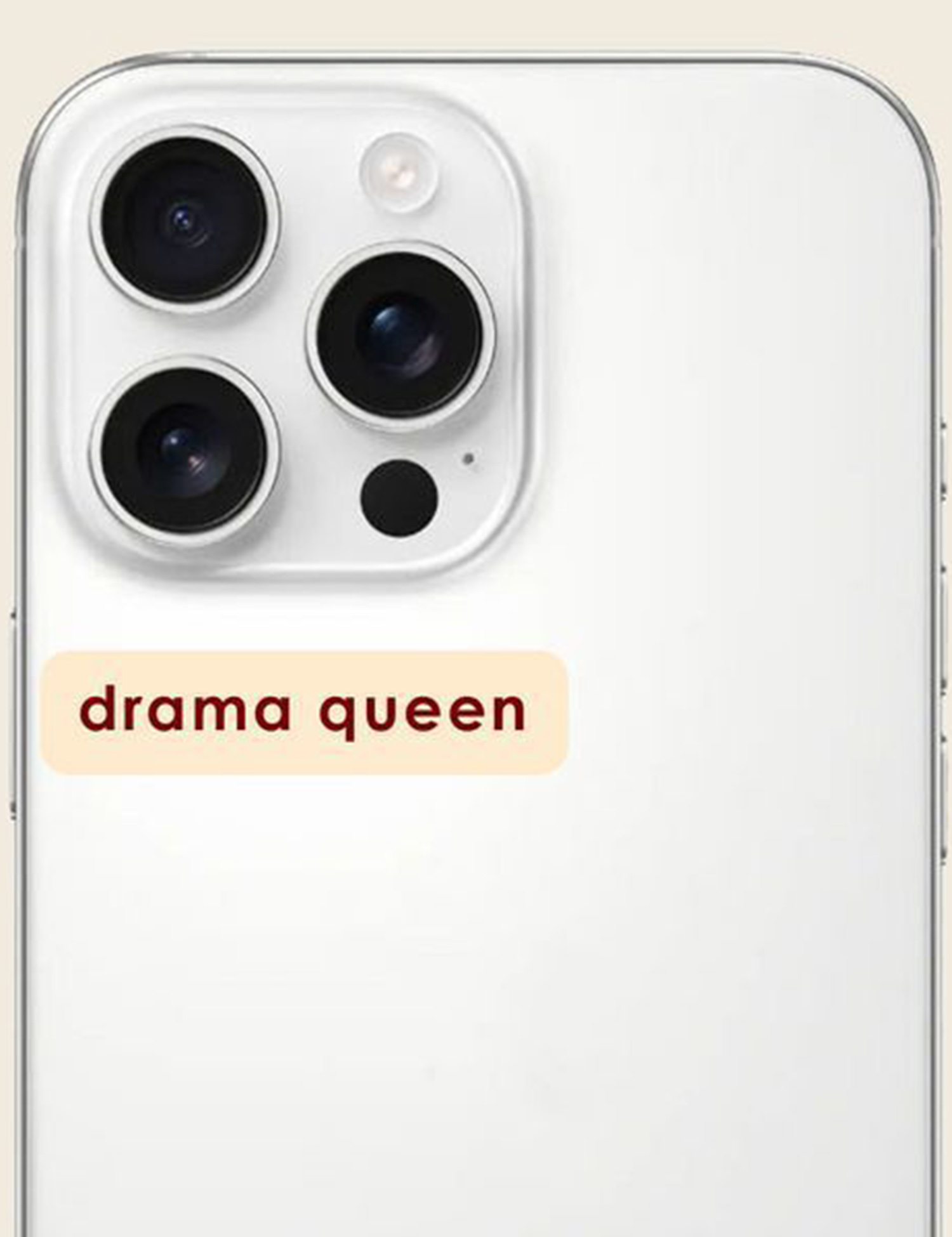 Картинка Наліпка "Drama queen"