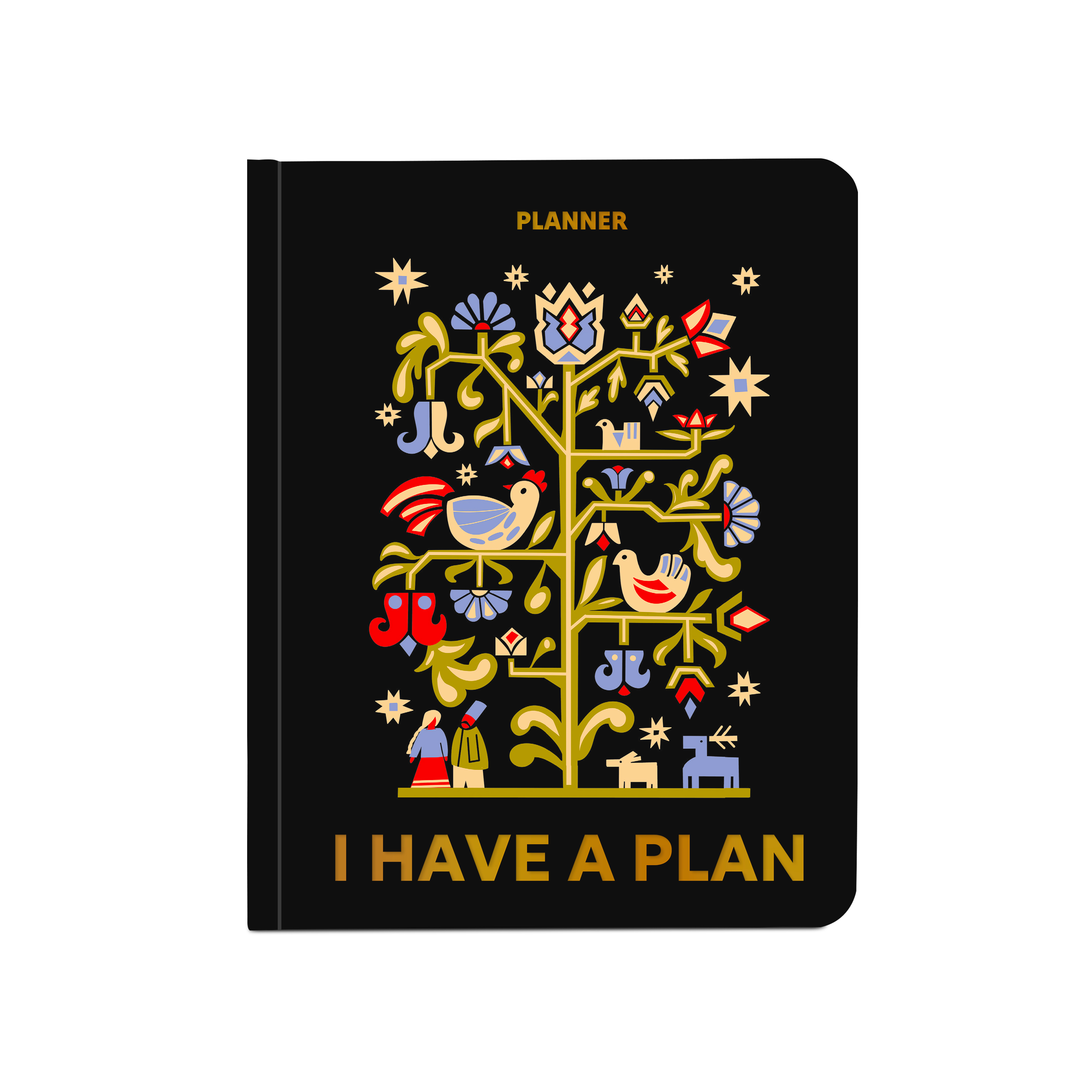 Картинка Планер «I HAVE A PLAN» з орнаментом