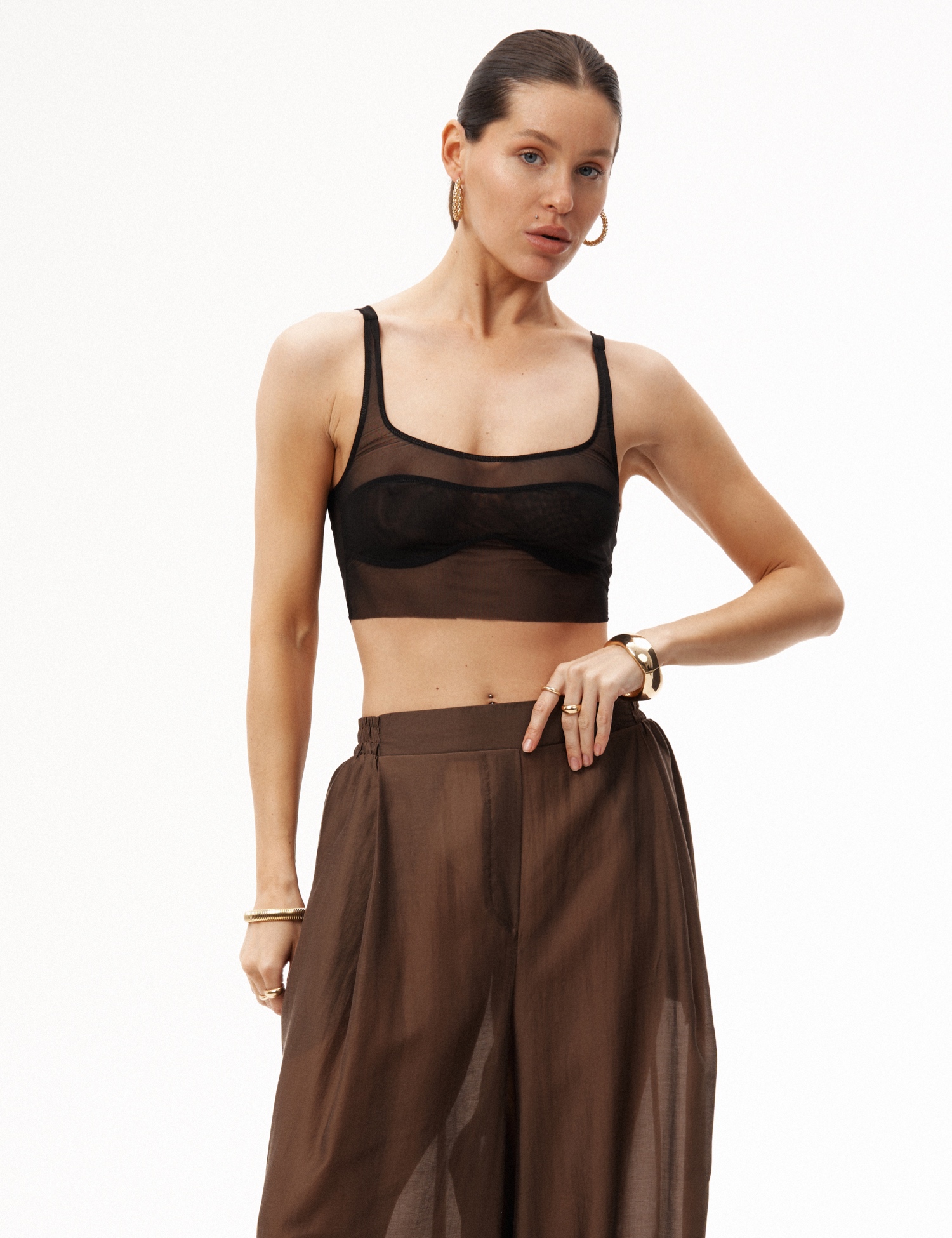 Картинка Топ сітка чорний