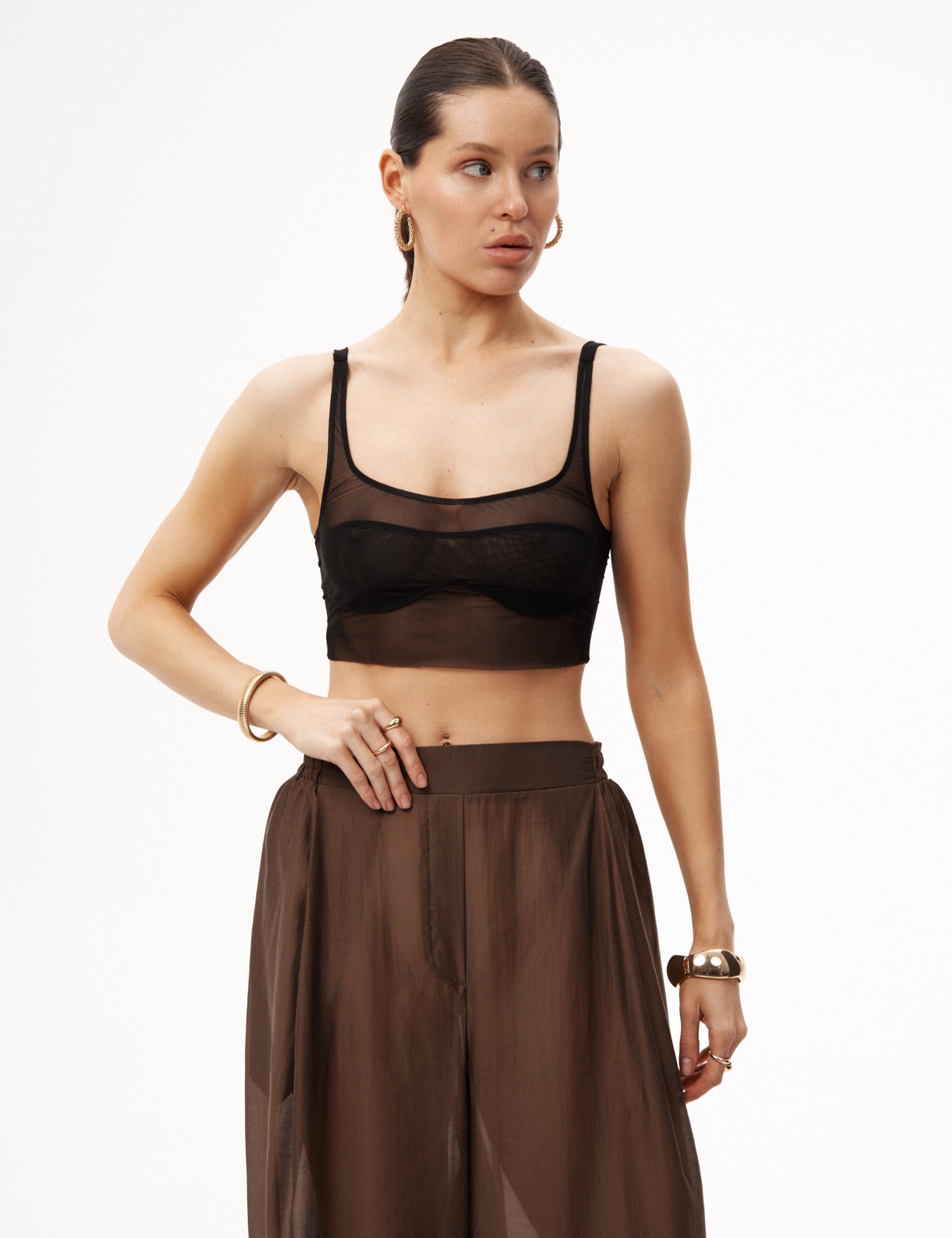 Картинка Топ сітка чорний