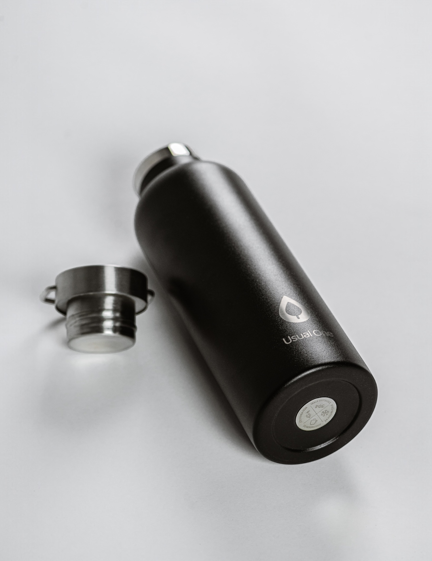 Картинка Термопляшка Usual One чорна