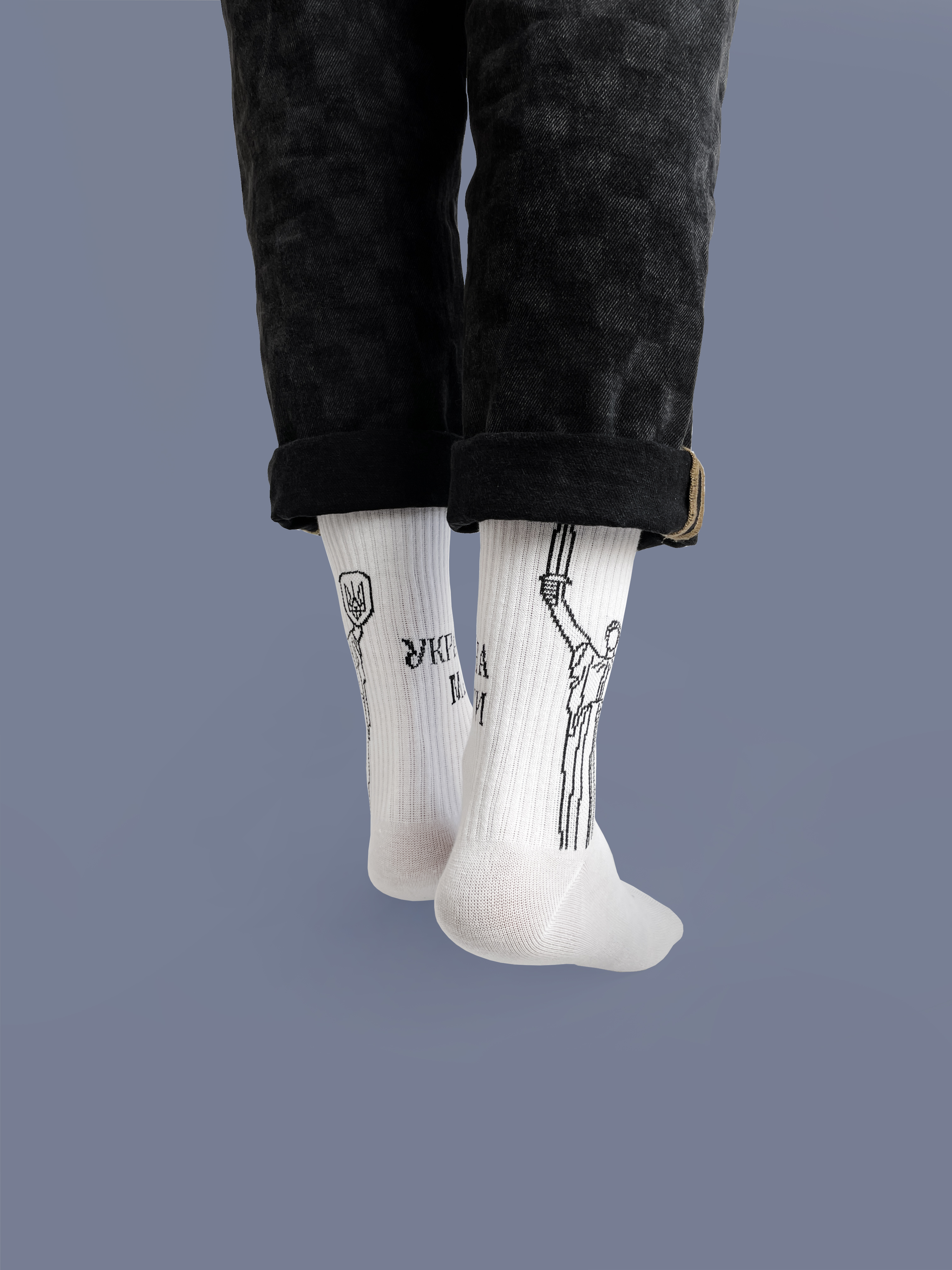 Картинка Шкарпетки «Україна-Мати»  білі