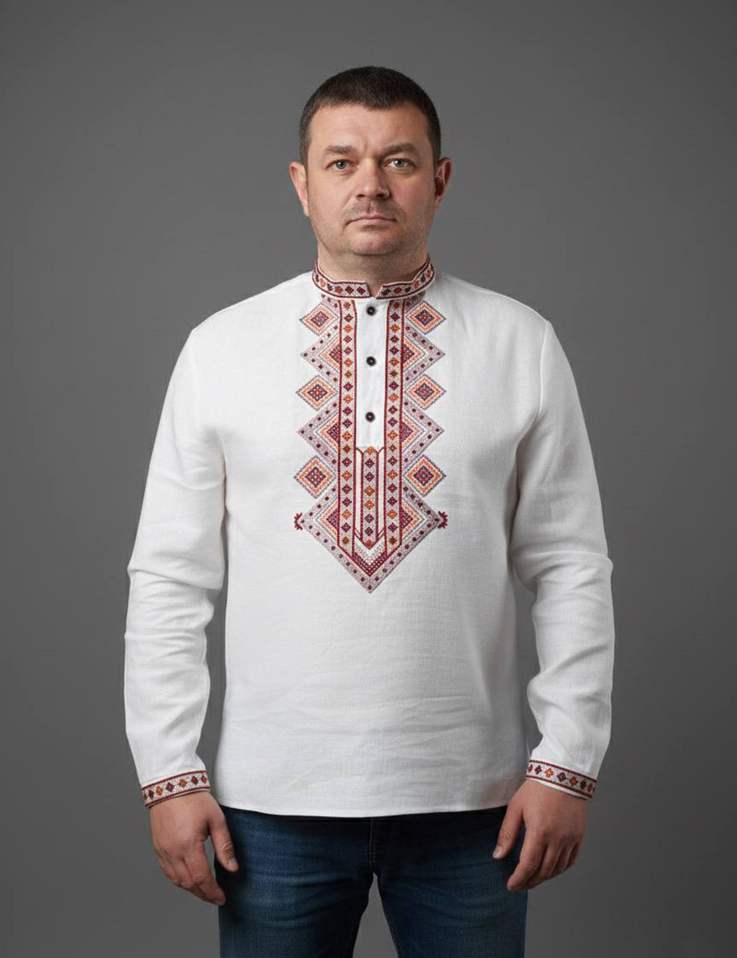 Картинка Вишиванка біла  