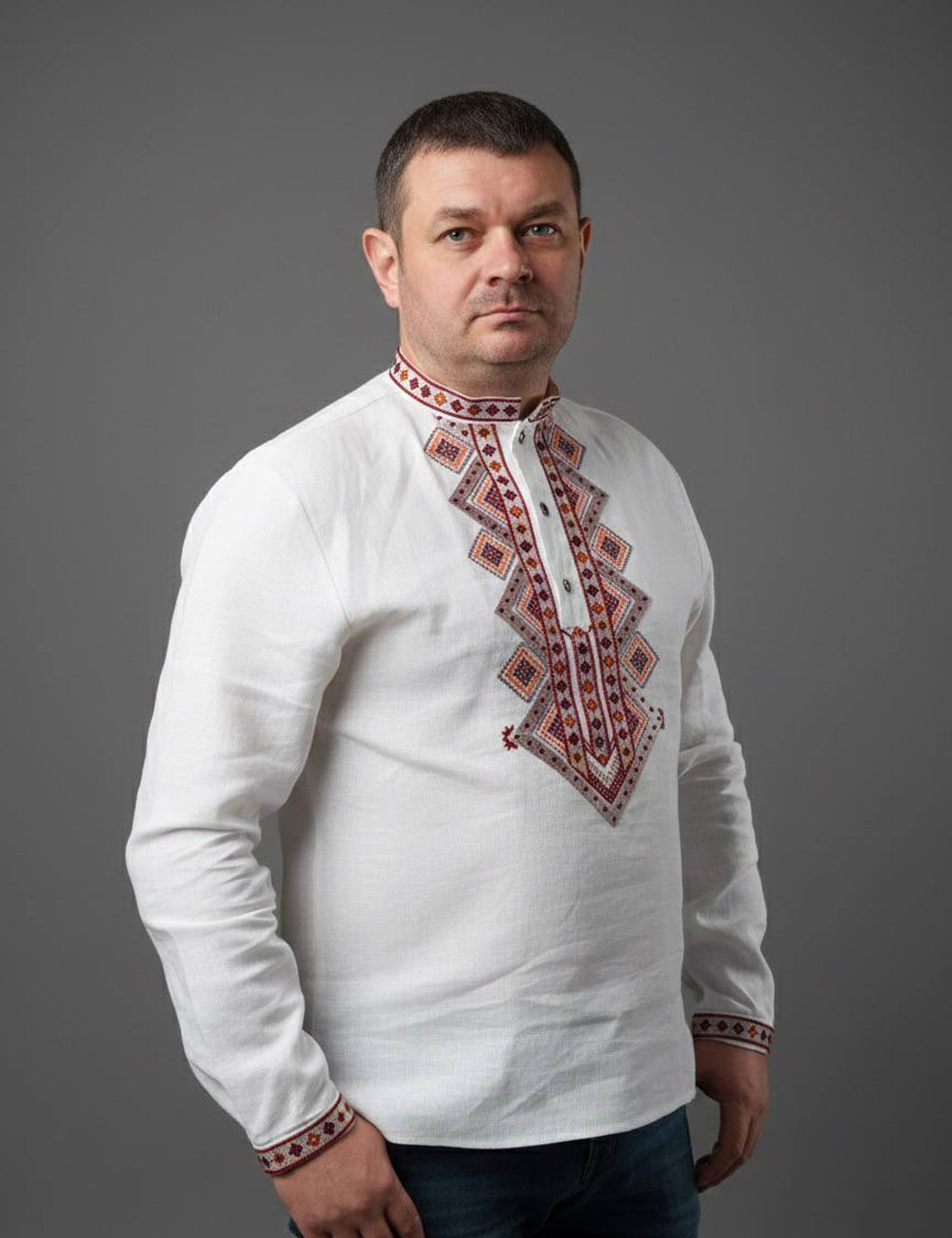 Картинка Вишиванка біла  