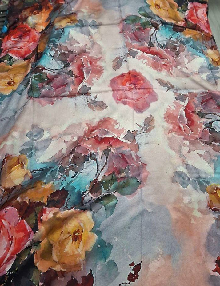 Картинка Дизайнерська хустка My Scarf "Райський острів" 90 на 90 см