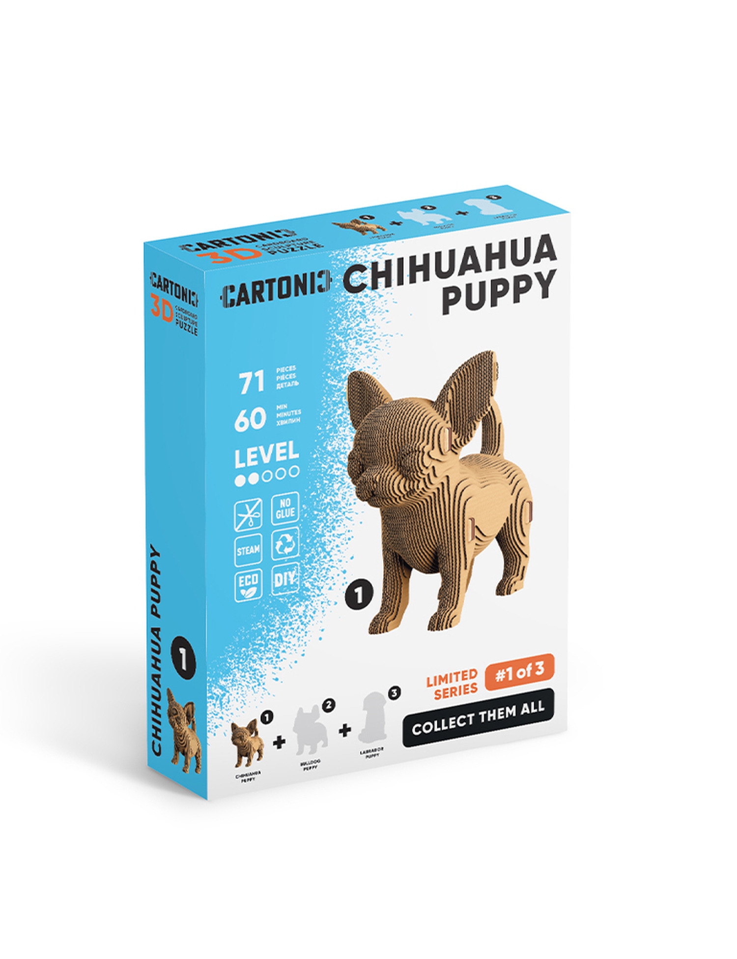 Картинка 3D-пазл Скульптура чихуахуа