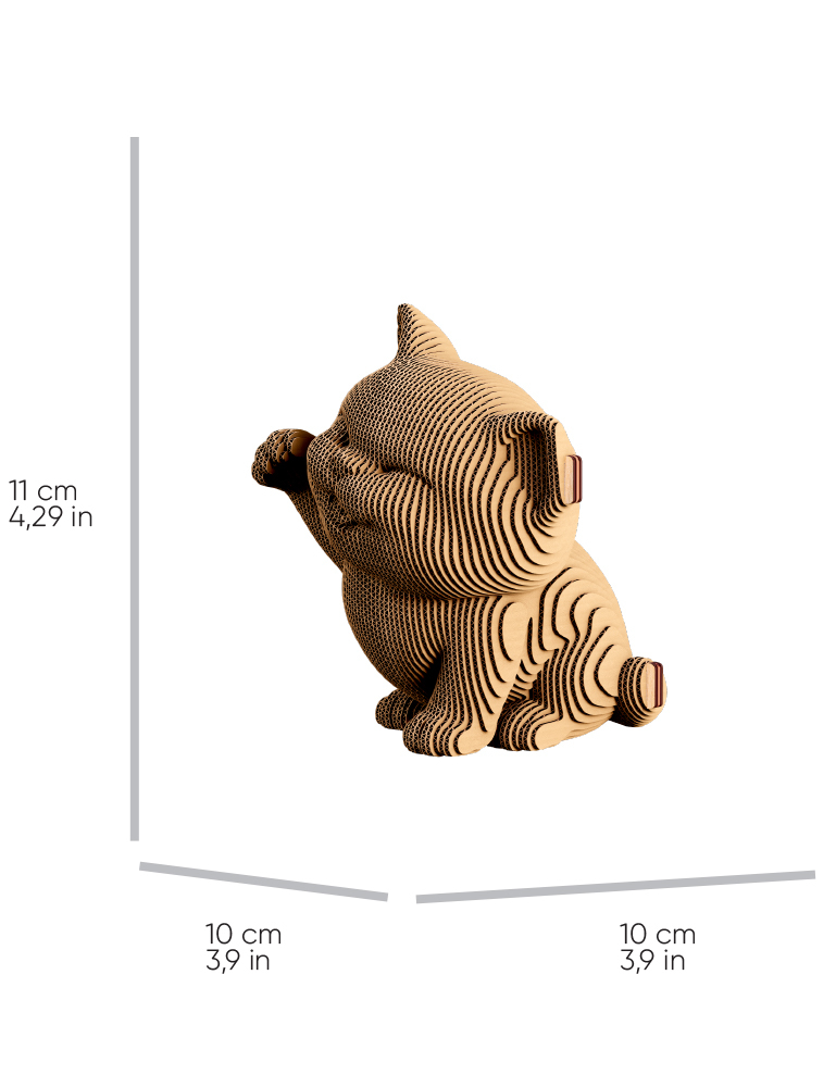 Картинка 3D-пазл MANEKI KITTEN