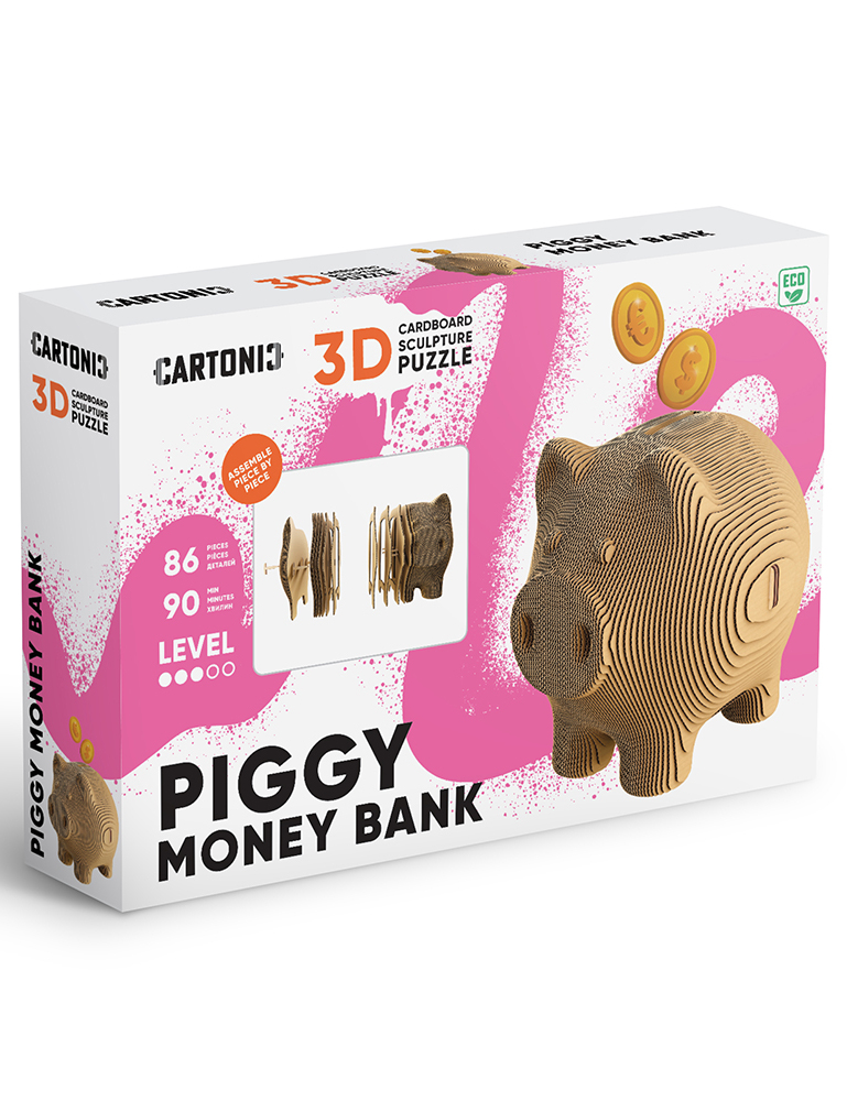 Картинка 3D-пазл PIGGY MONEY BANK