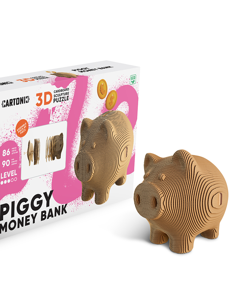 Картинка 3D-пазл PIGGY MONEY BANK