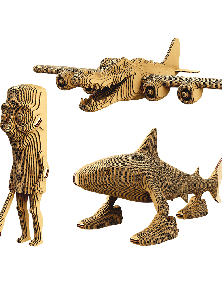 Картинка 3D-пазл TRALALERO TRALALA TRIO