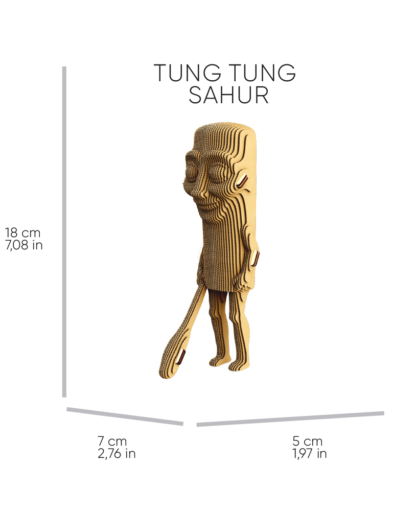 Картинка 3D-пазл TRALALERO TRALALA TRIO