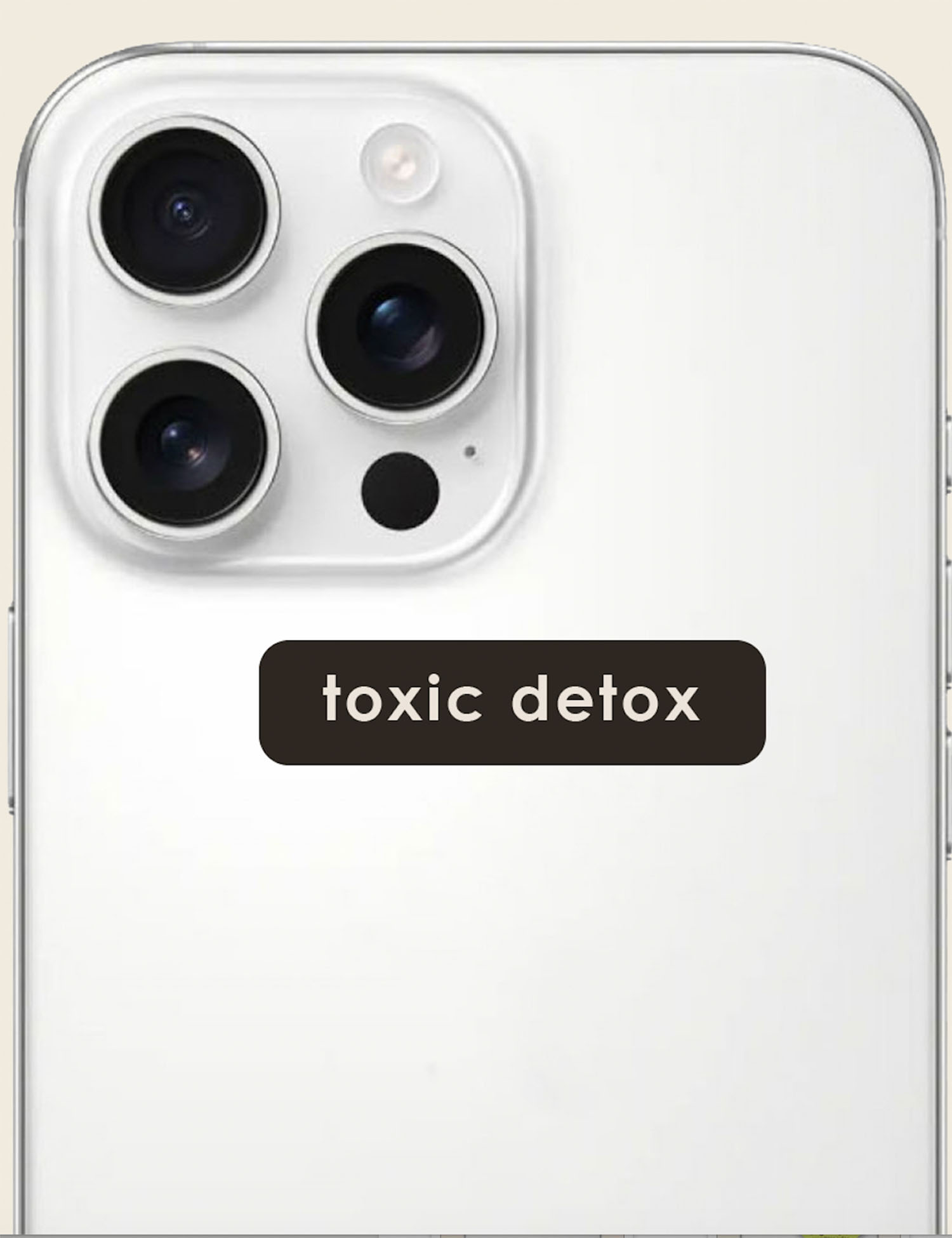 Картинка Об'ємний стікер "Toxic detox"