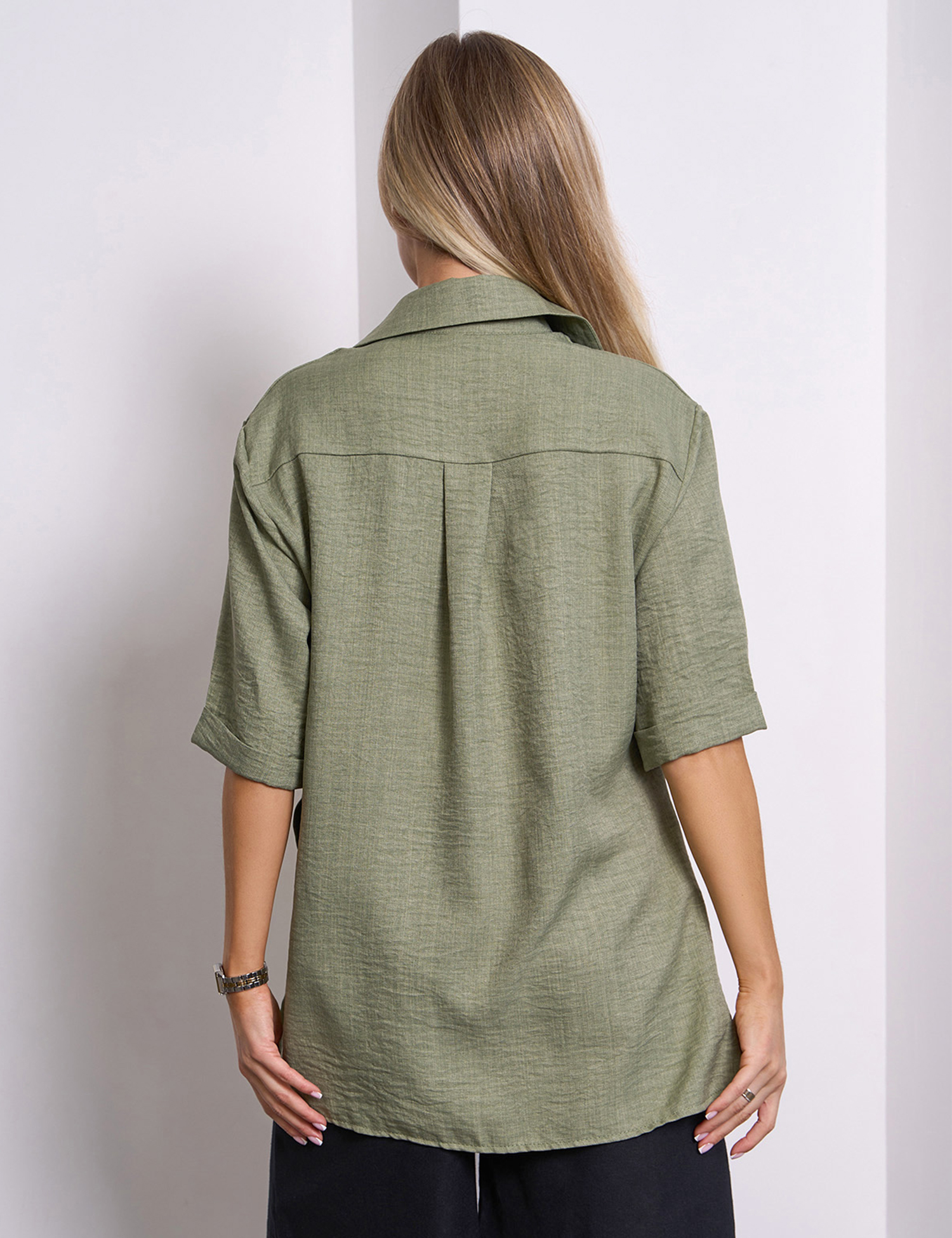 Картинка Сорочка світло-зелена 